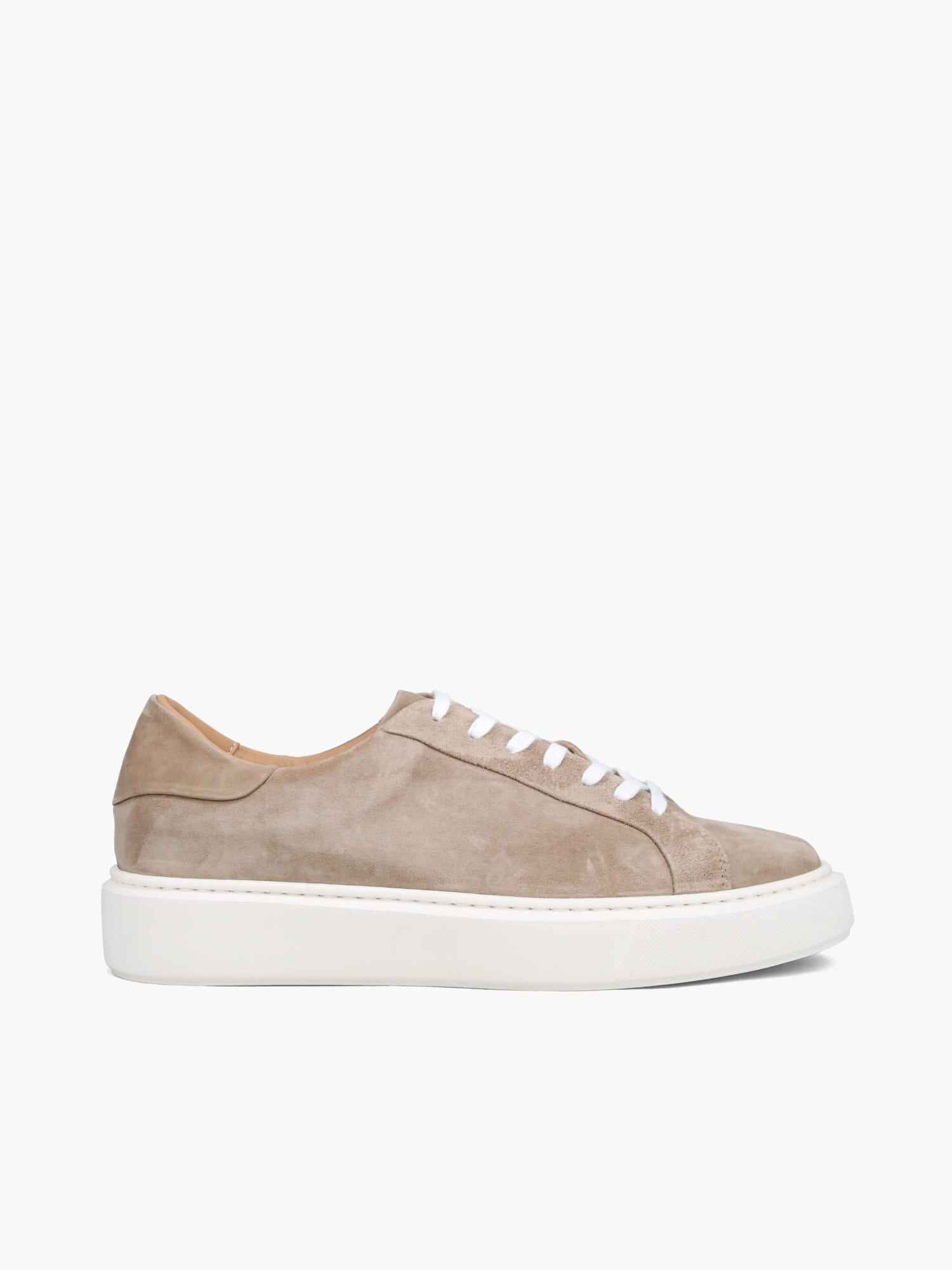 Good Workout Shoes For Flat Feet Barolo Sneaker Taupe Water Suede