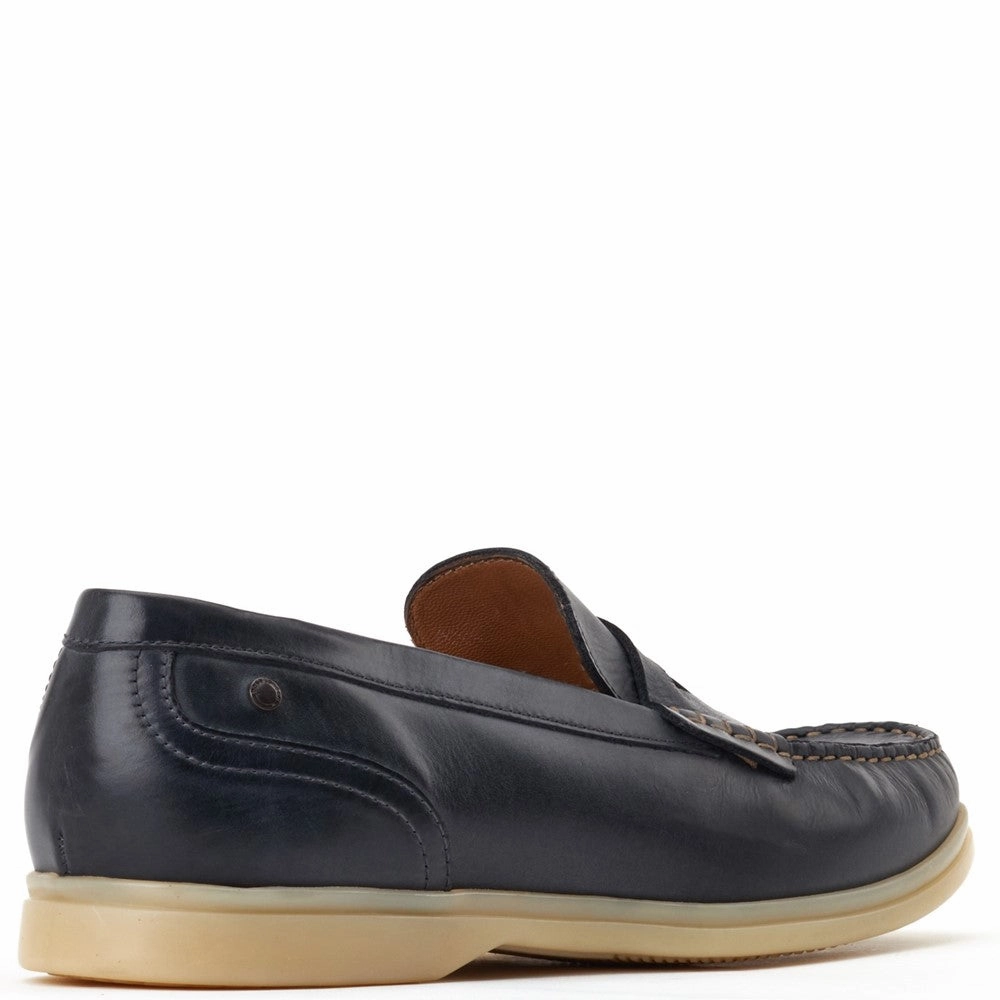 Base London Marlin Penny Loafer Braided Loafers