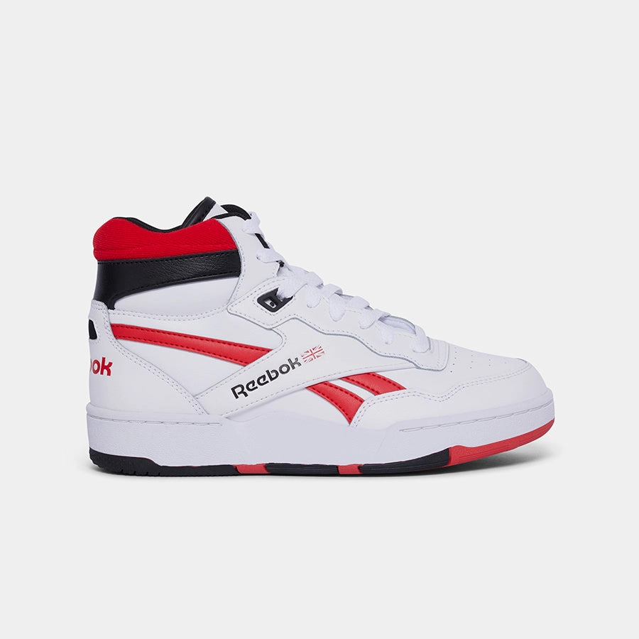 Basketball Shoes Size 13 Bb 4000 Ii Mid - Big Kids White/Vector Red/Black