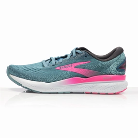 Free Run 5.0 Road Running Shoes Brooks Ghost 16 Women's Running Shoe - Blue/Pink/Moroccan Blue