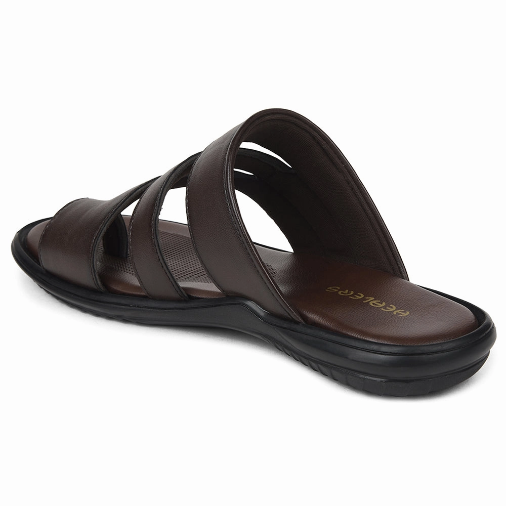 Healers Brown Casual Slipper For Mens AOL-12 By Liberty Penis Slippers