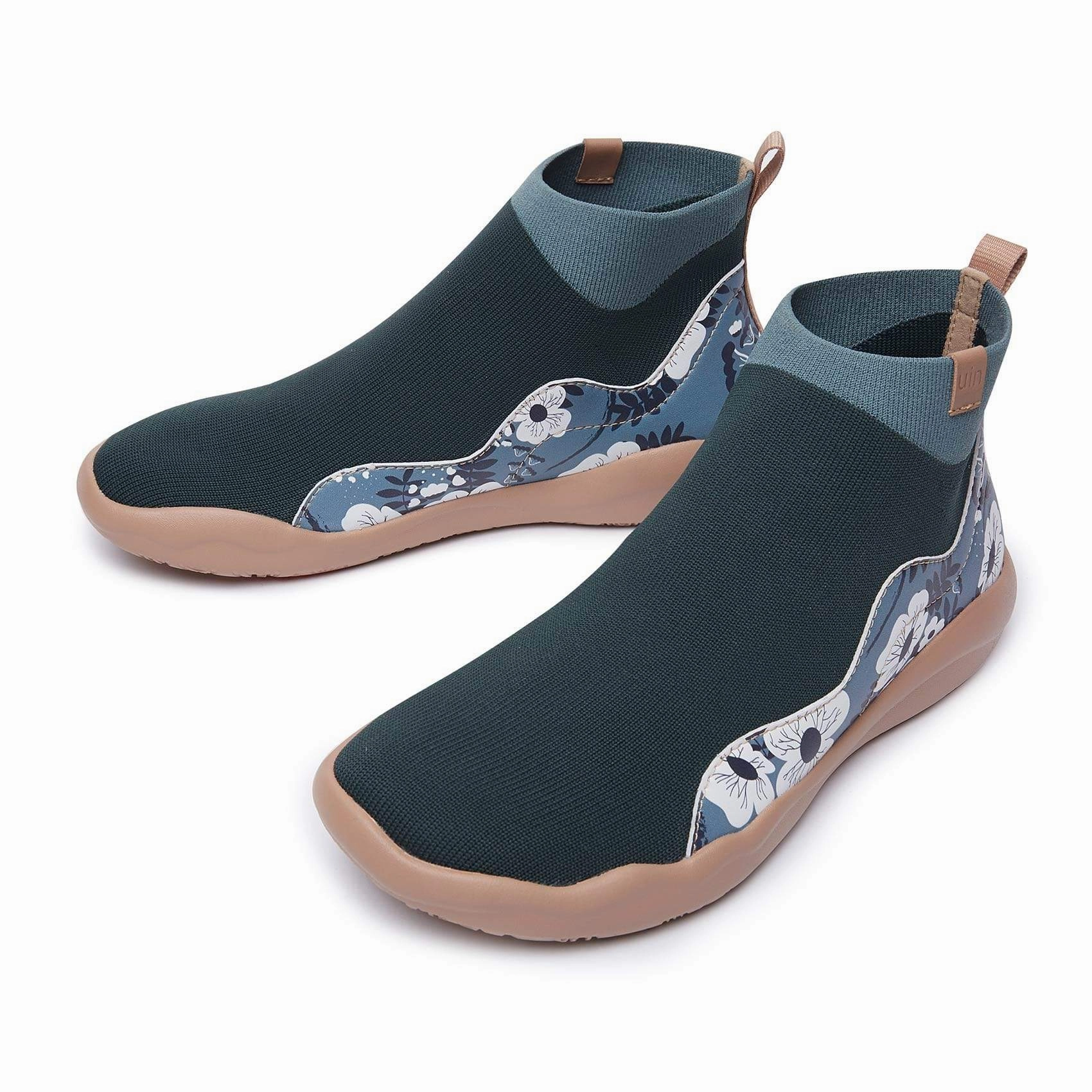 Belle de Nuit-Agate Green II Madrid II Women Boots With Fringe