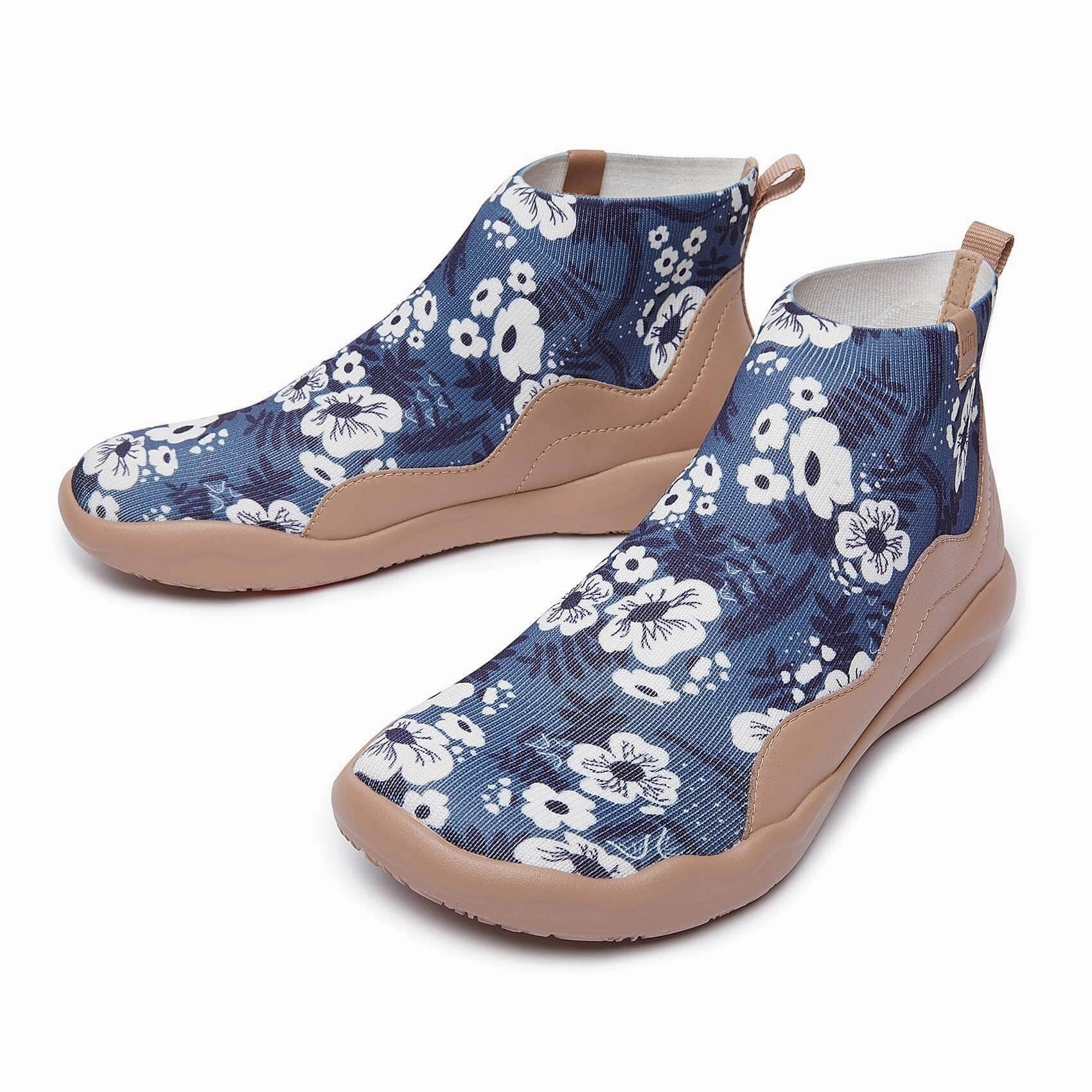 Belle de Nuit-Agate Green Madrid II Women Leather Ankle Boots