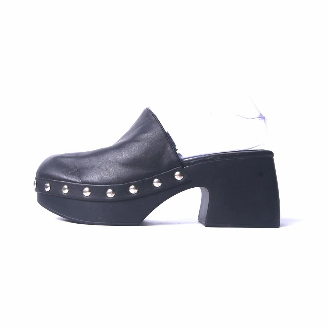 High Heel Military Boots BERSHKA .