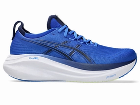 Best Asics Shoe For Walking Men's Asics Gel-Nimbus 27, Illusion Blue/Indigo Blue, 9.5 D Medium