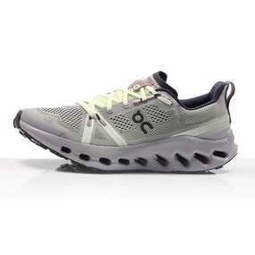 On Cloudsurfer Trail Women's Trail Shoe - Seedling/Lilac Running Shoes Wave Rider