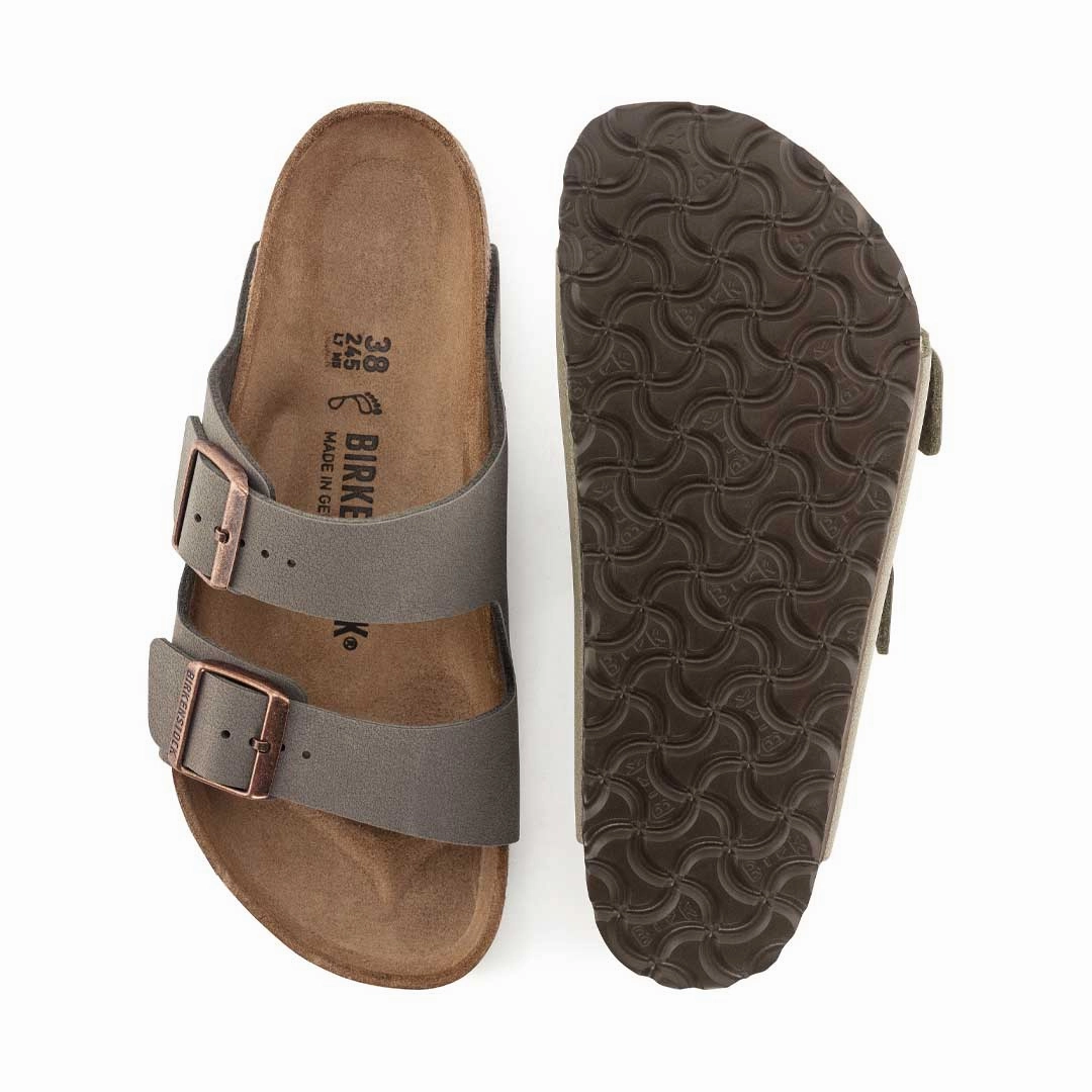 Soft Sandals Birkenstock - Men's Arizona BF-Nubuck Slides (151211)