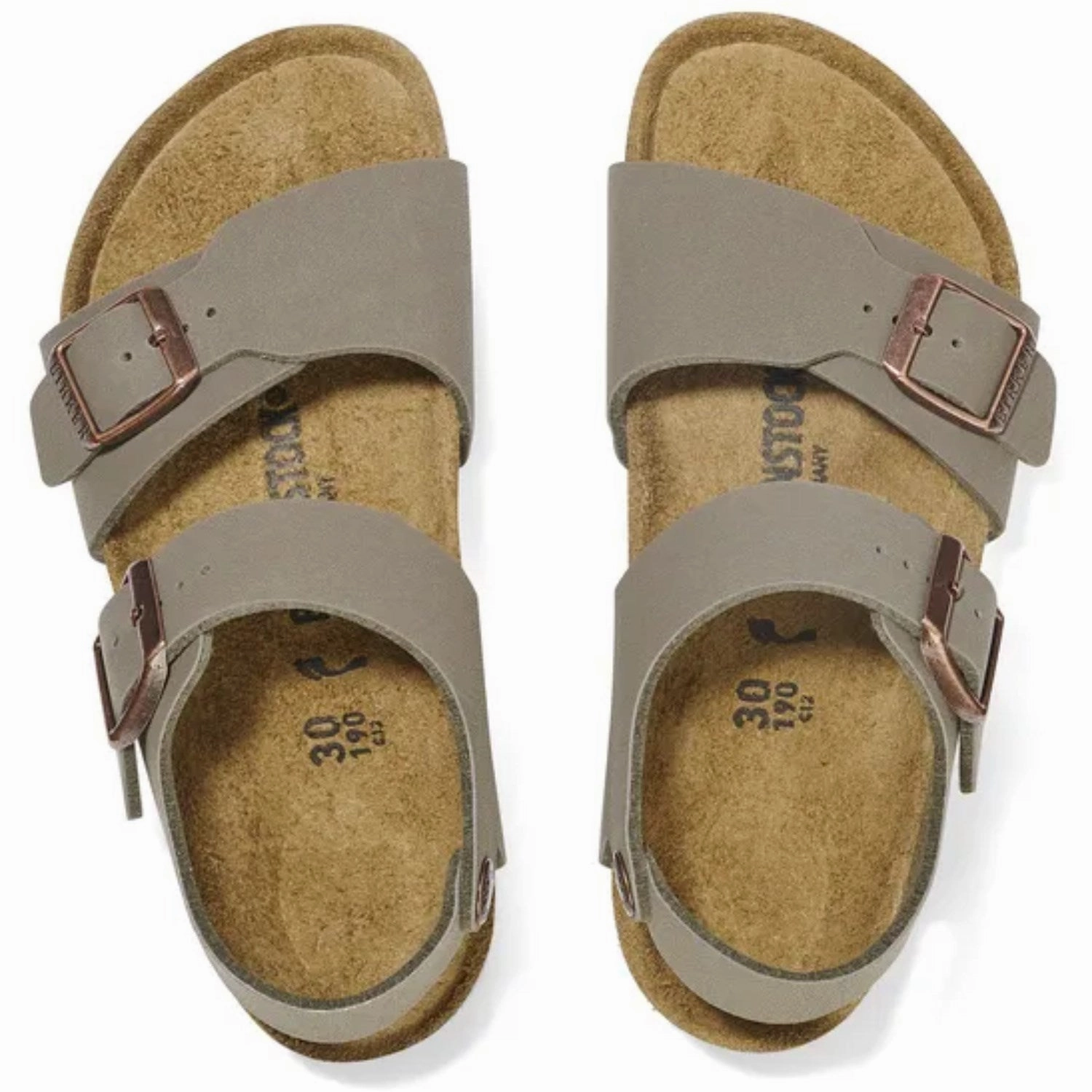 Birkenstock New York Kids BFBC Stone Rhinestone Sandals Flat
