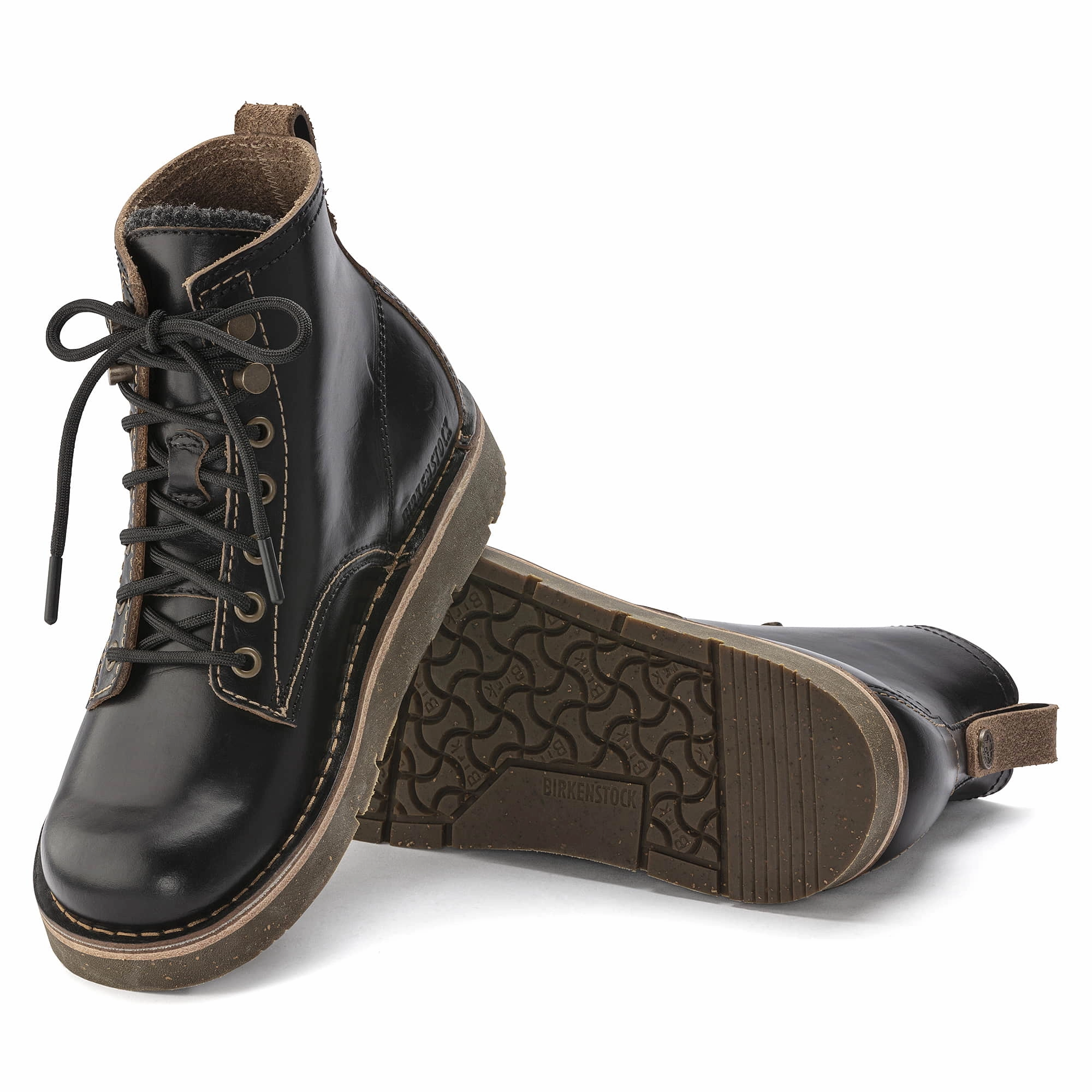 Birmingham Lace Mid Oiled Leather High Quality Work Boots