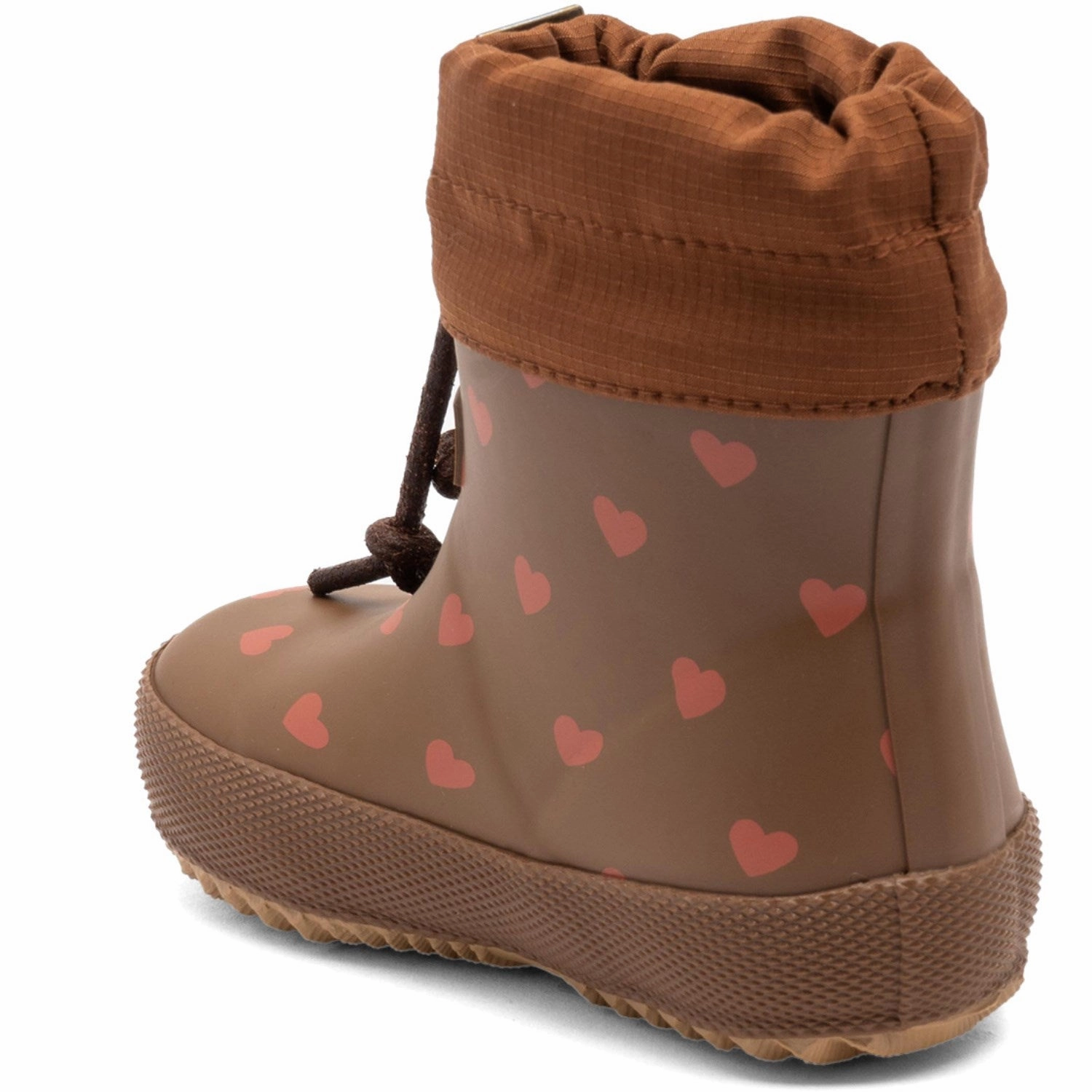 Bisgaard Chocolate Heartbeat Baby Thermo Rubber Rubber Boot Boots Western Boots