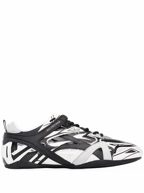 Flat Work Shoes With Arch Support black Drive patterned sneakers