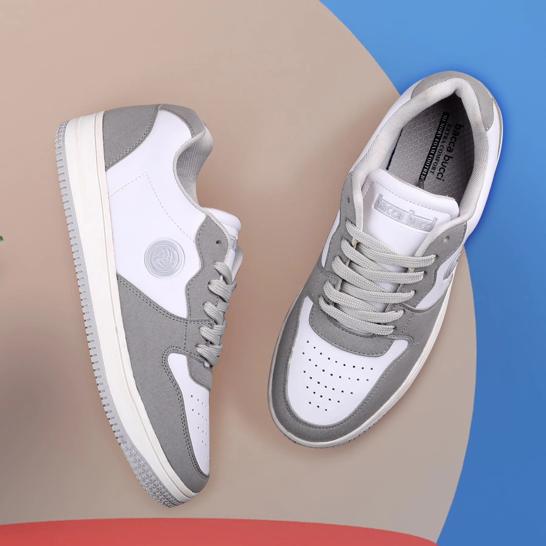 Bacca Bucci EMILY Low-top Flat Sole Sneakers For Women Wide Mountain Bike Shoes Flat Pedals