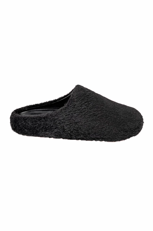Furry Slippers Big Toe Slides