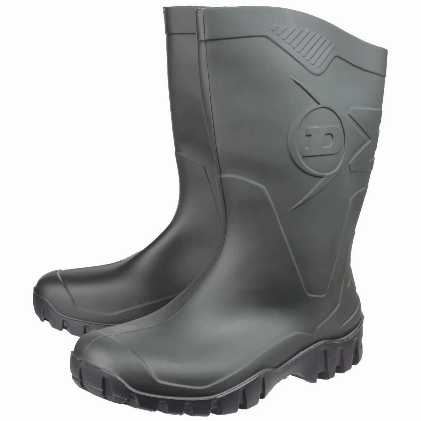 Boots And Shorts Men's Wide Fit Dunlop Dee Calf Length Wellington Boots