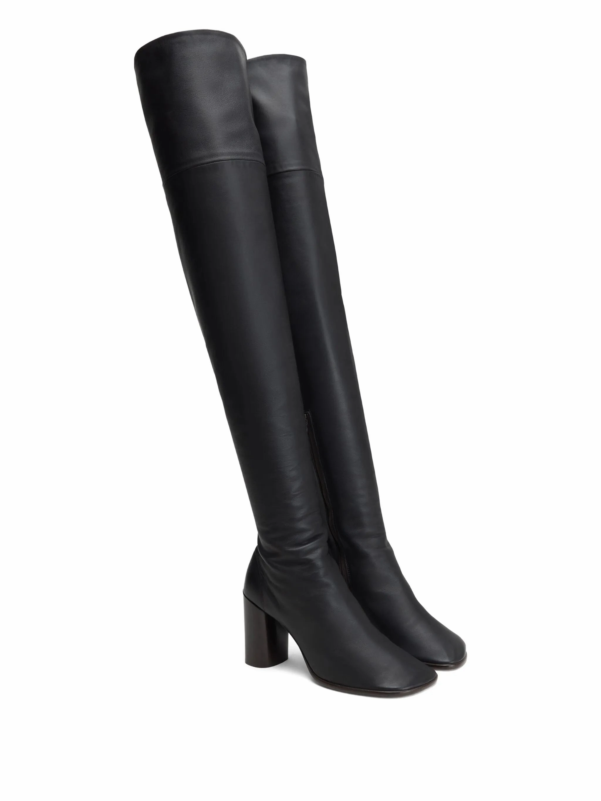 Rain Work Boots block-heel boots