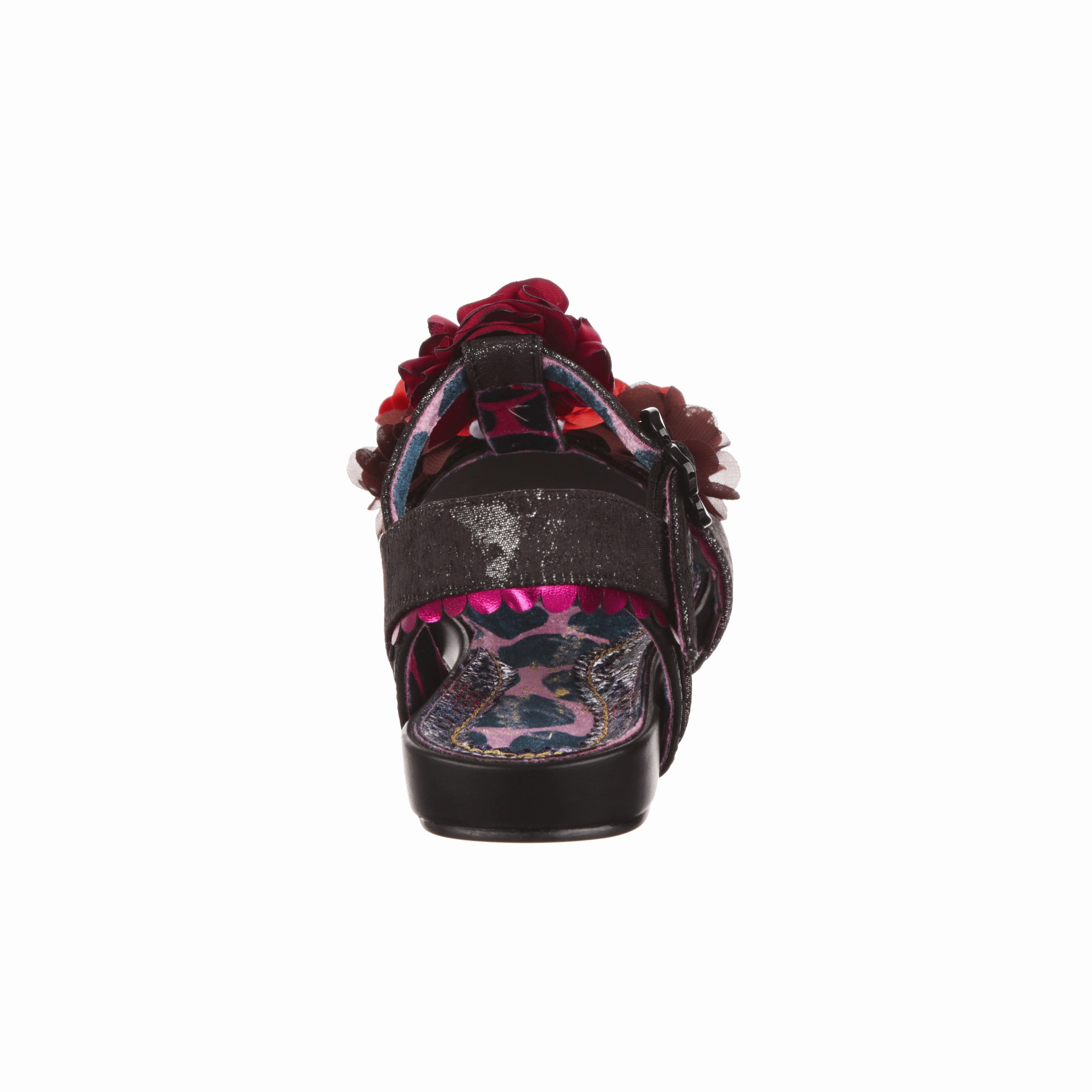 Blossoming Beauty Leather Thong Sandals