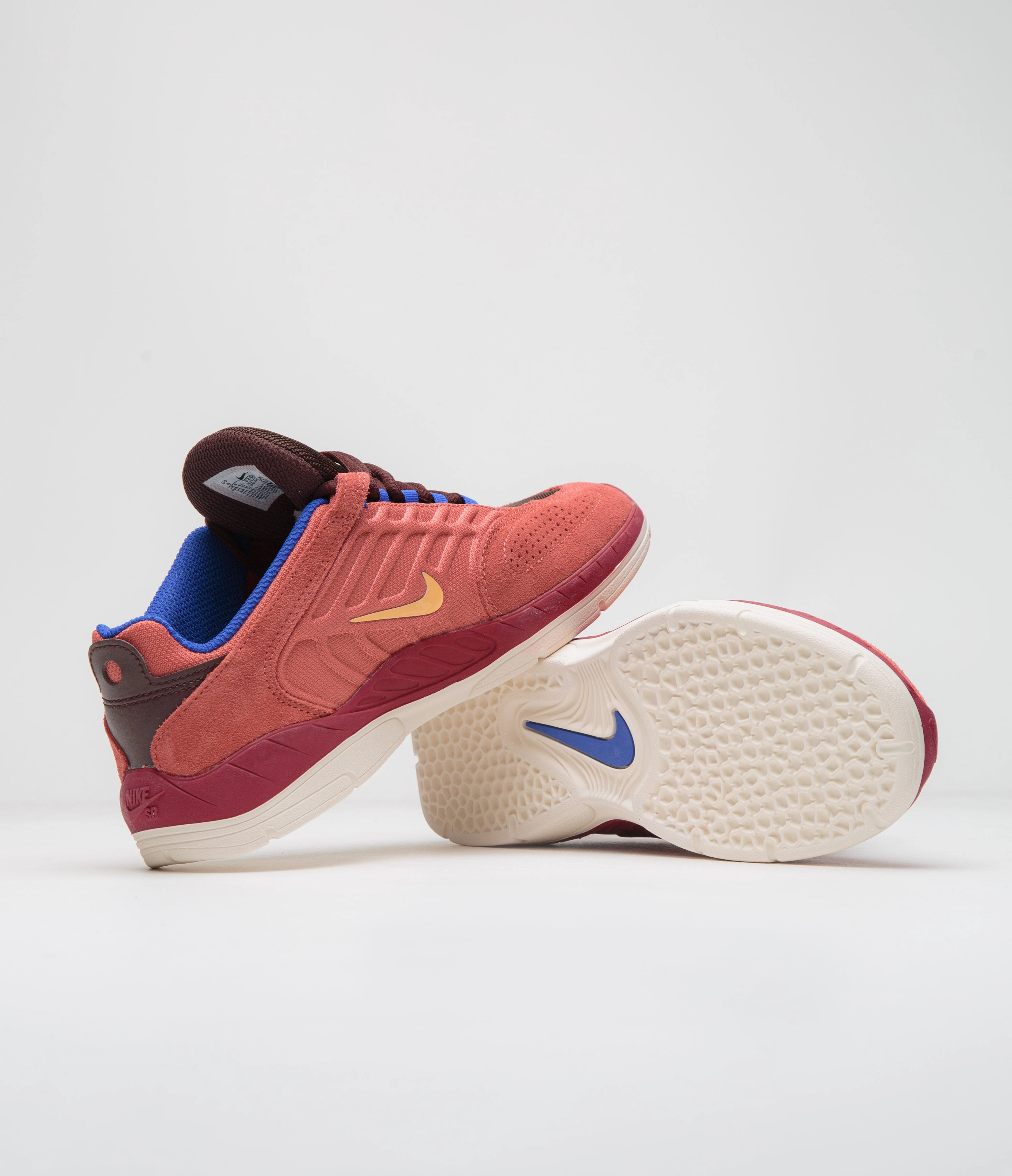 Create Your Own Shoes Nike Nike SB Vertebrae Shoes - Adobe / Melon Tint - Earth - Noble Red