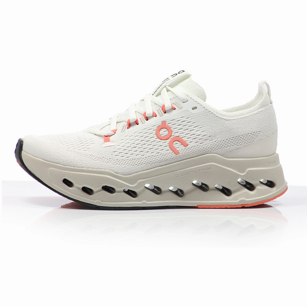 Pokemon Fire Running Shoes On Cloudsurfer Max Women's Running Shoe - Ivory/Salmon