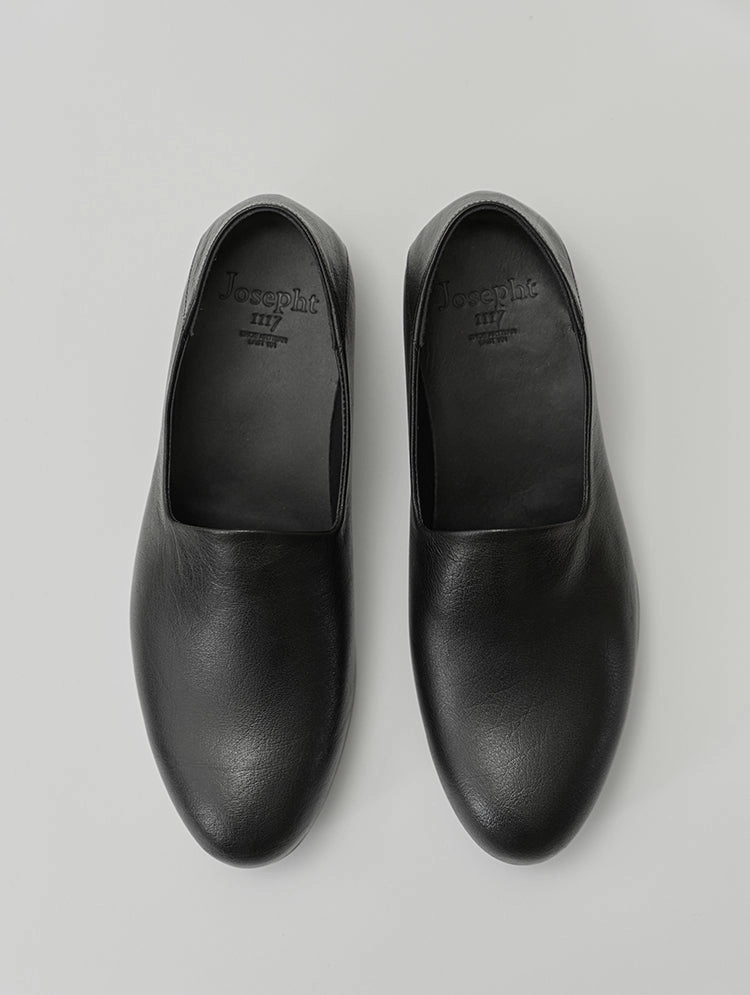 Boris Black On Cloud Loafers