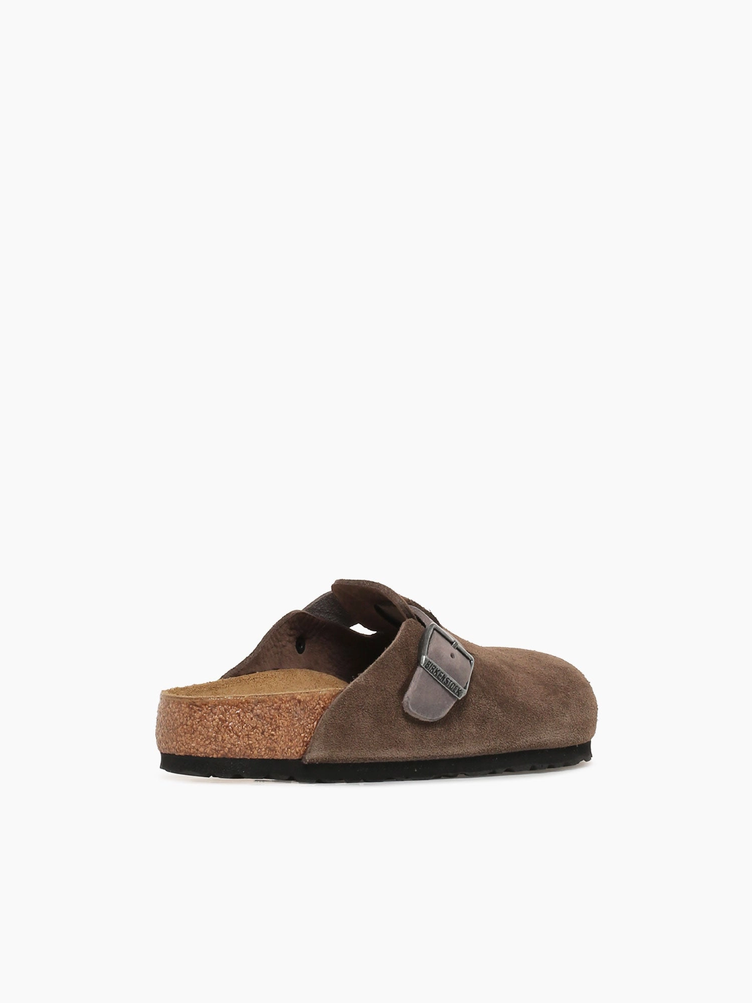 Flat Training Shoes Boston Gray Suede Oiled