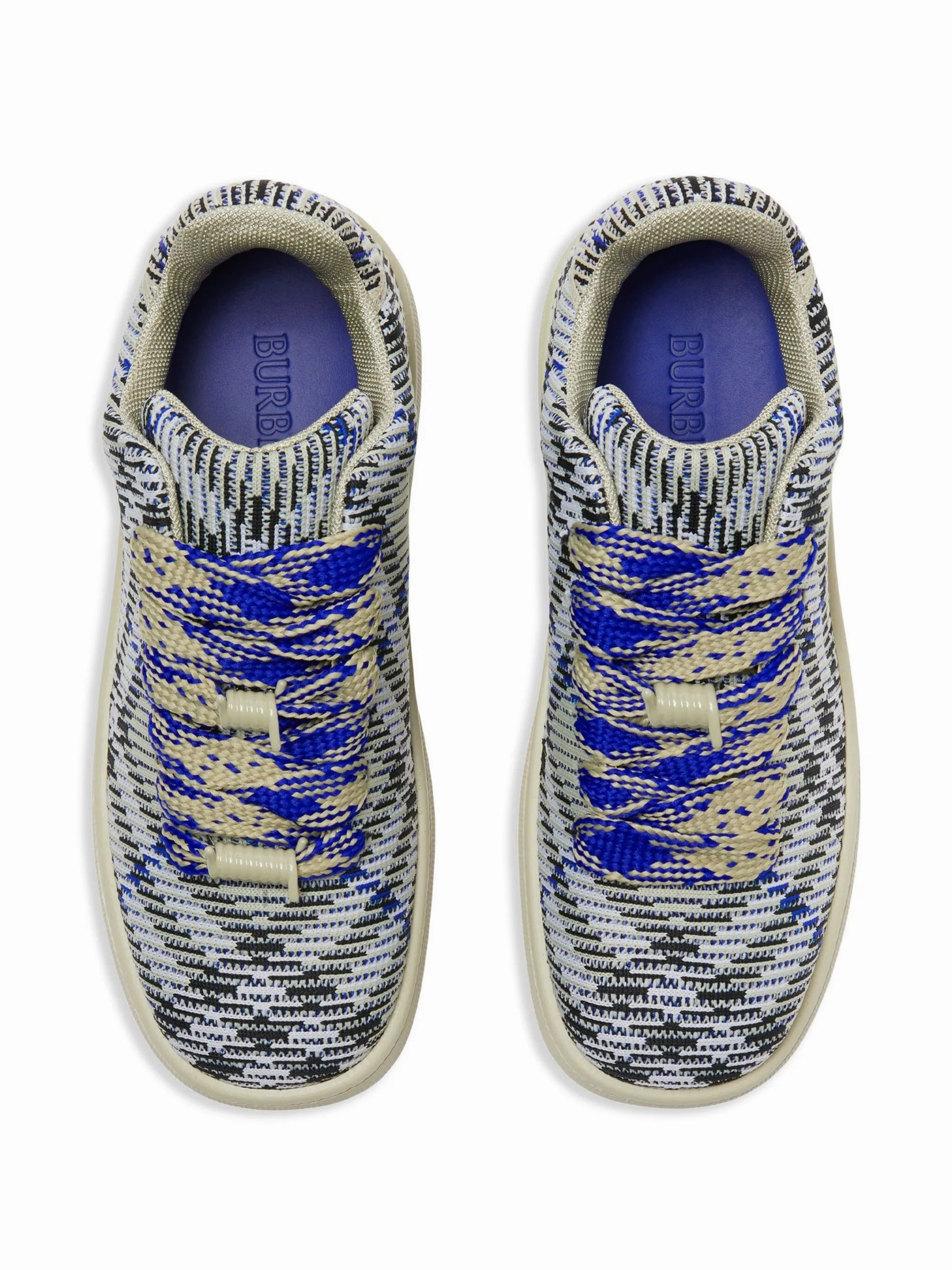 Flats Kohls Shoes Box checked knitted sneakers