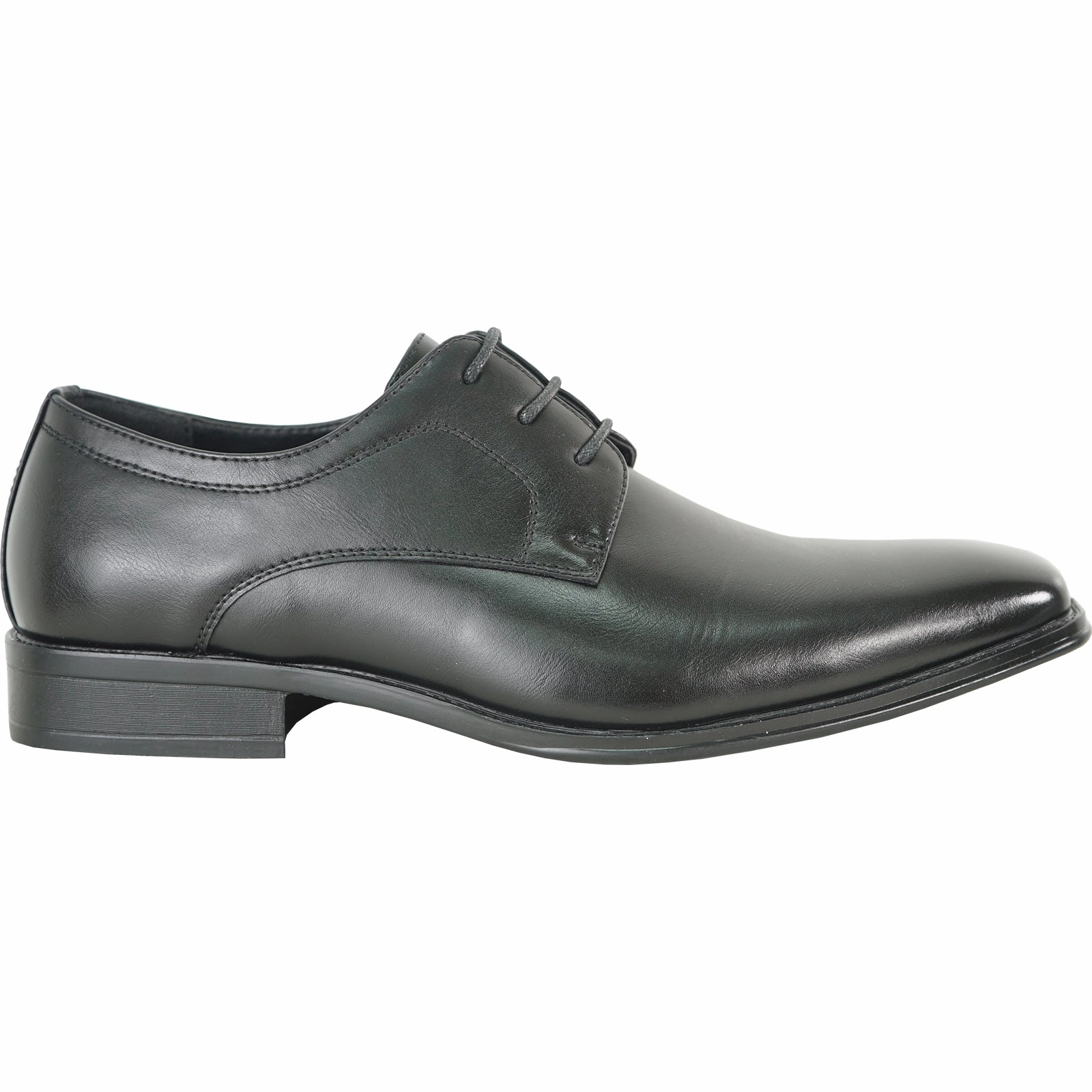 Dress Shoes Company BRAVO Men Dress Shoe MILANO-8 Oxford Shoe Black