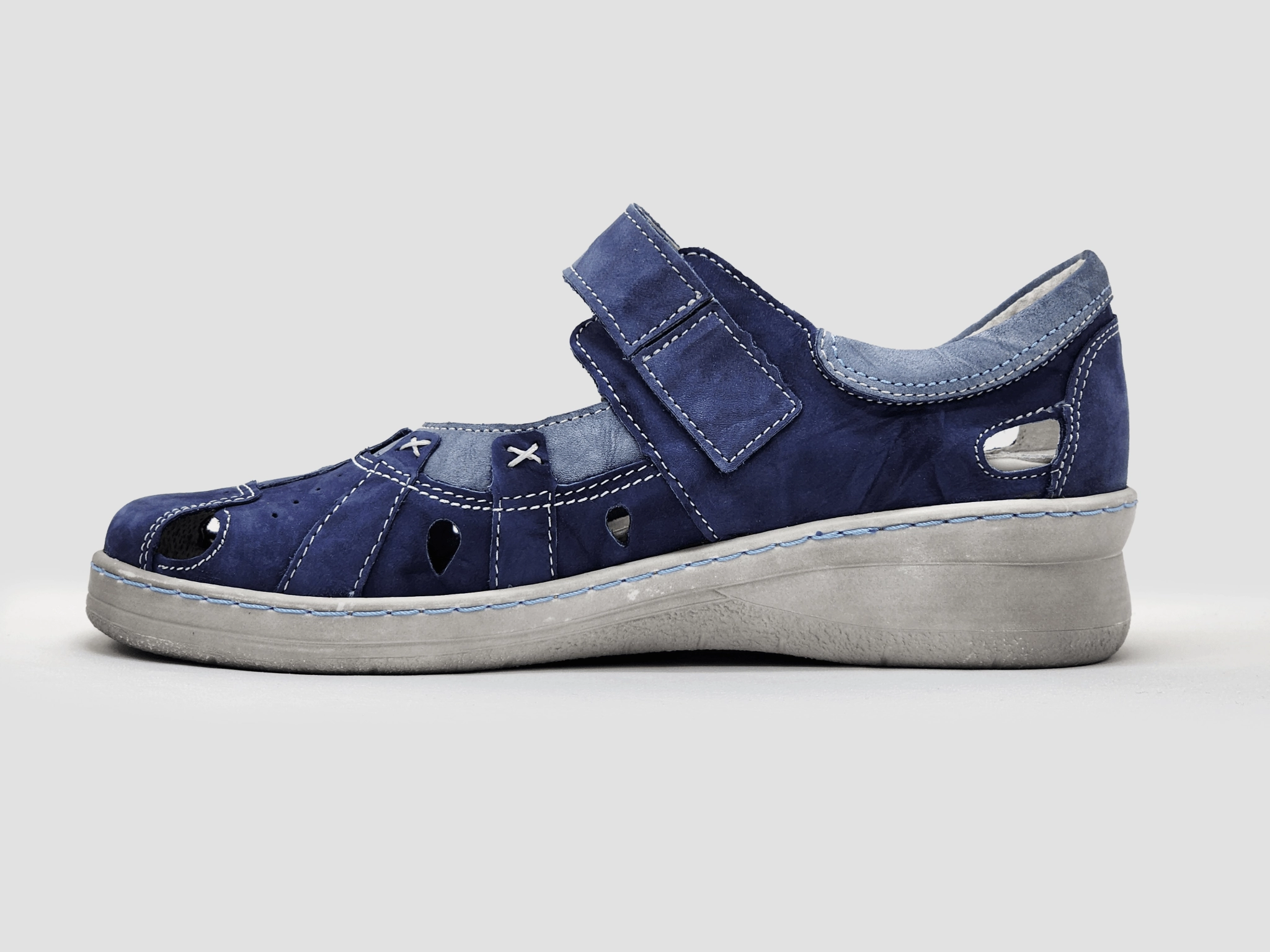 Sandals Cancellation Policy Women's Dr Wellness Leather Sandals - Blue