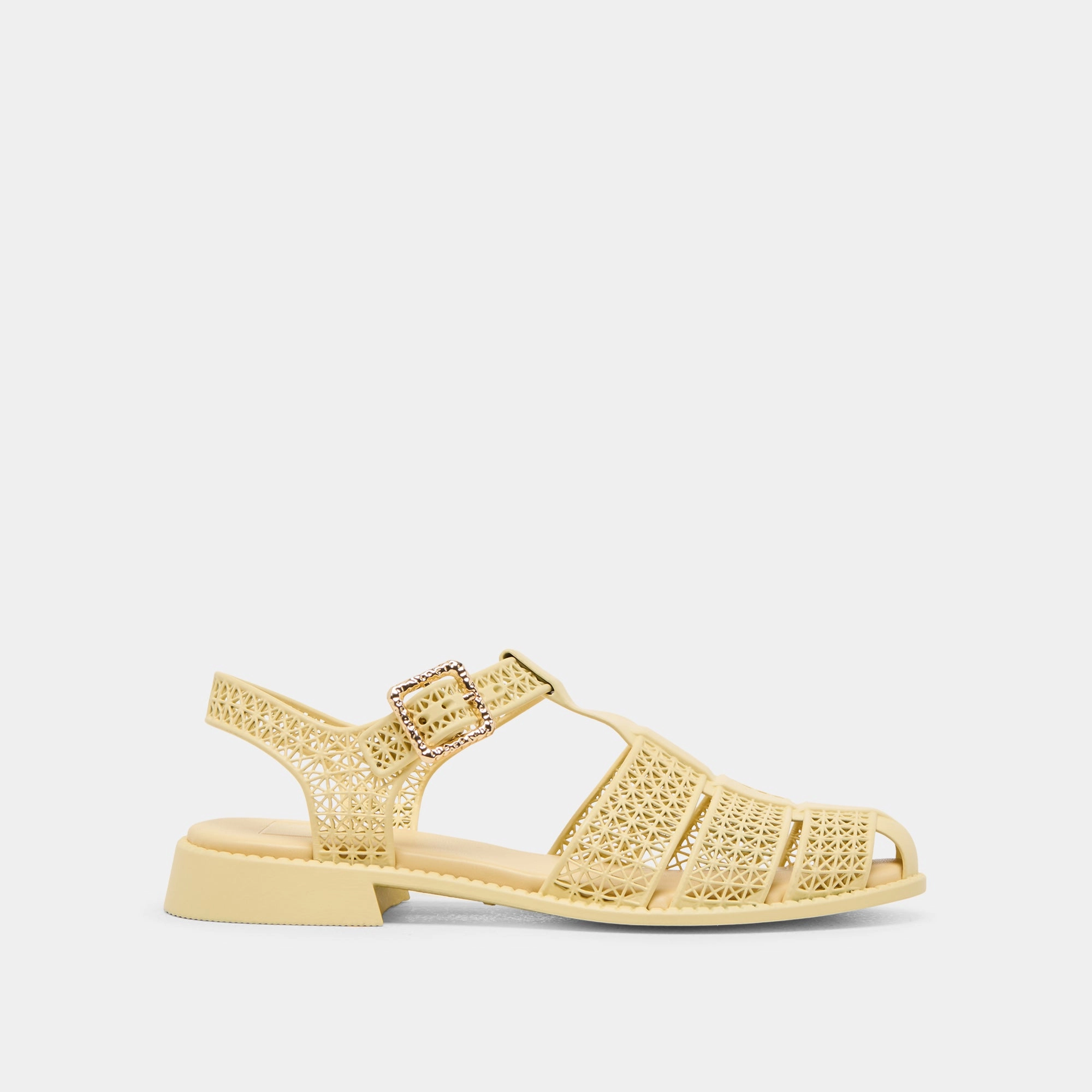 Sandals Block Heels HOLIS 3D SANDALS LT YELLOW