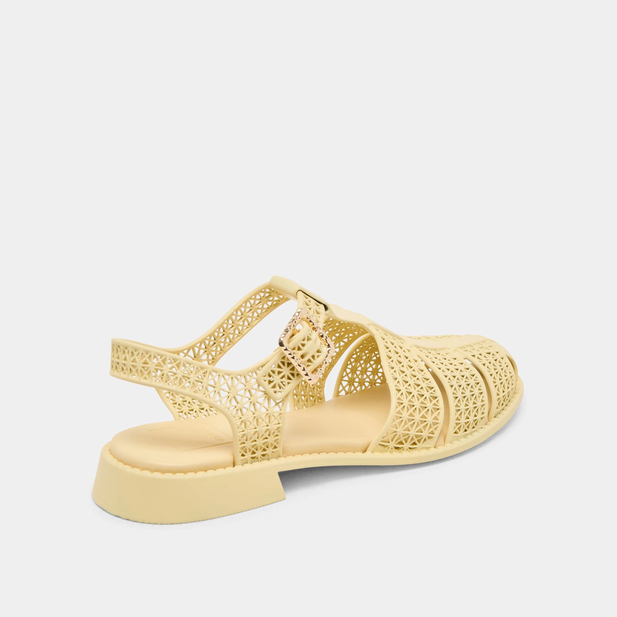 HOLIS 3D SANDALS LT YELLOW Sandals With T Strap