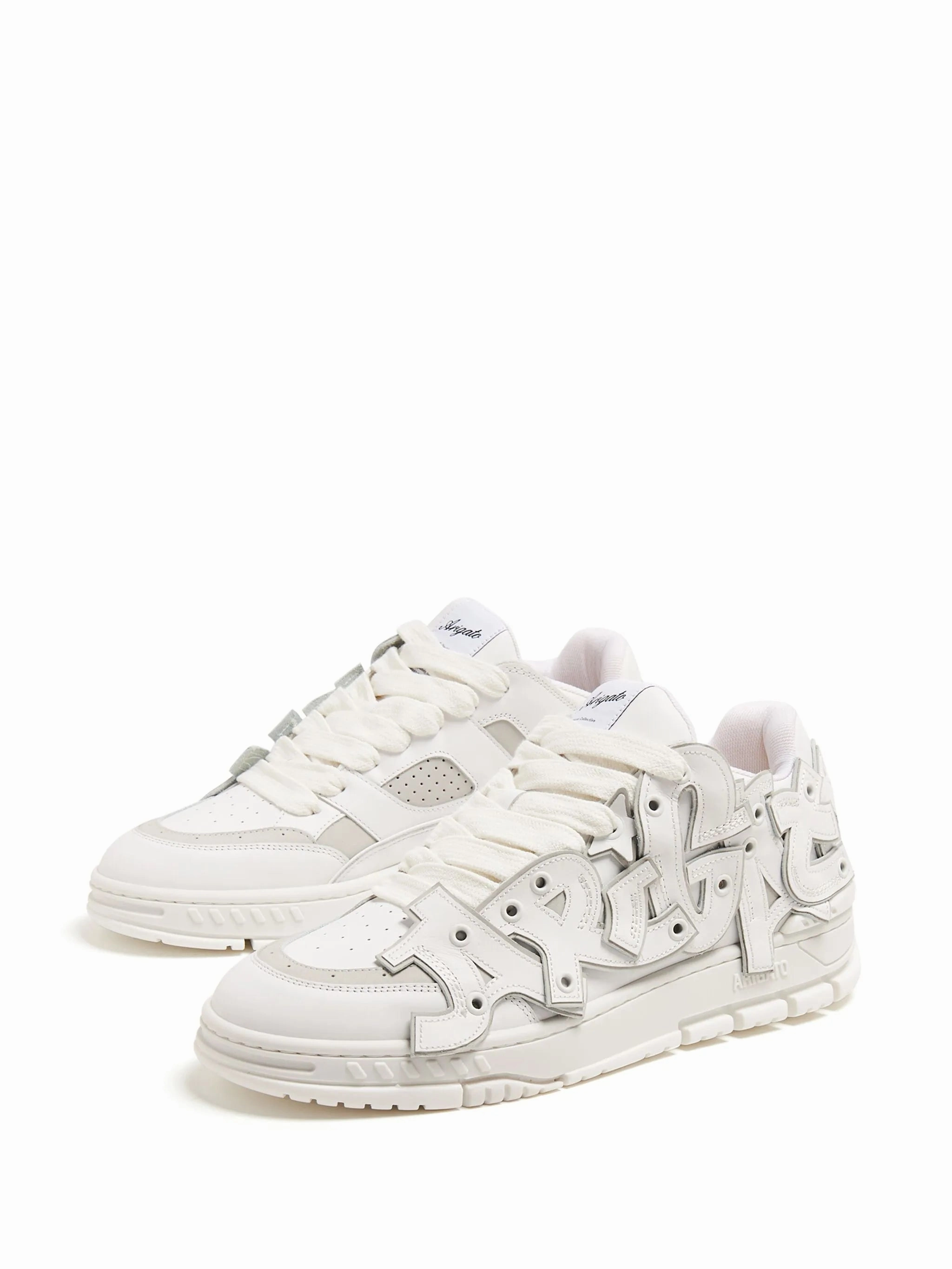 Area Typo lace-up leather sneakers Ugg Flat Shoes