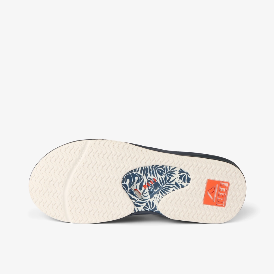 Sandals Tribute REEF Fanning Sandal-Navy/Orange Tropic