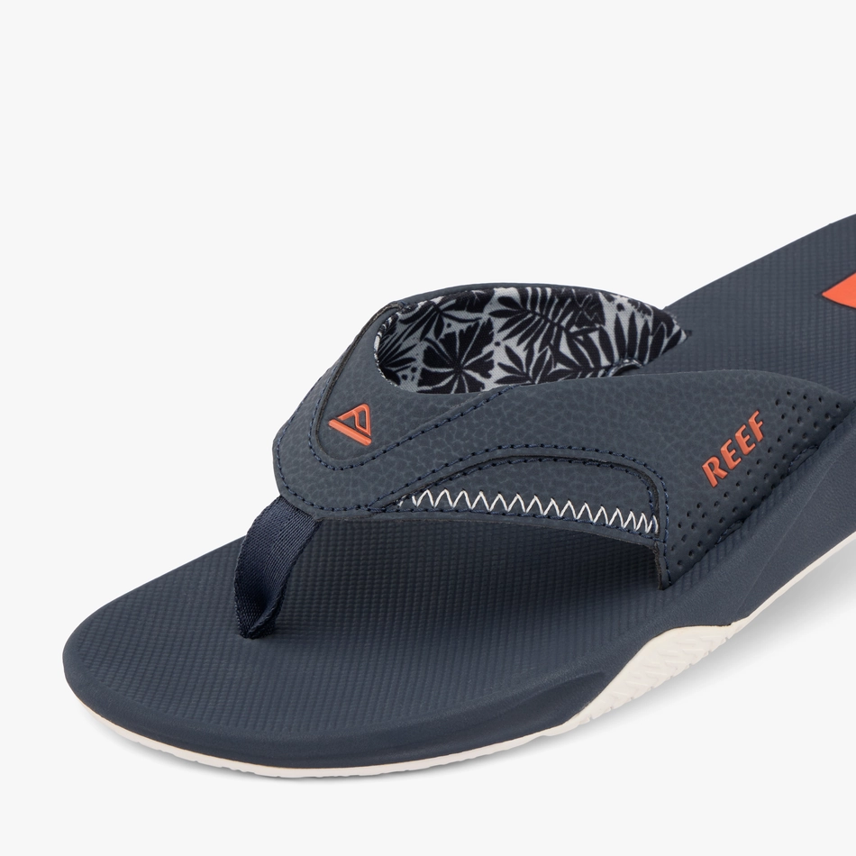 REEF Fanning Sandal-Navy/Orange Tropic Sandals Destination Wedding