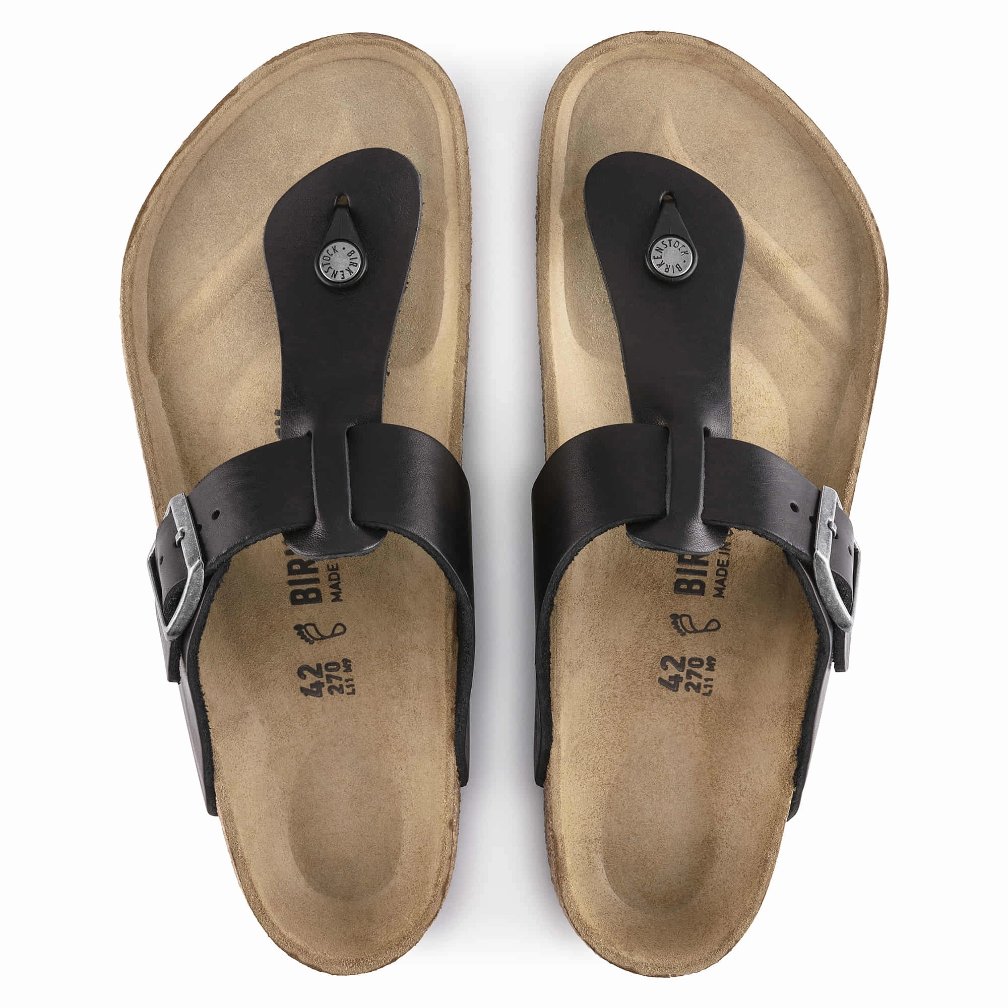Goodfellow Sandals Medina Natural Leather
