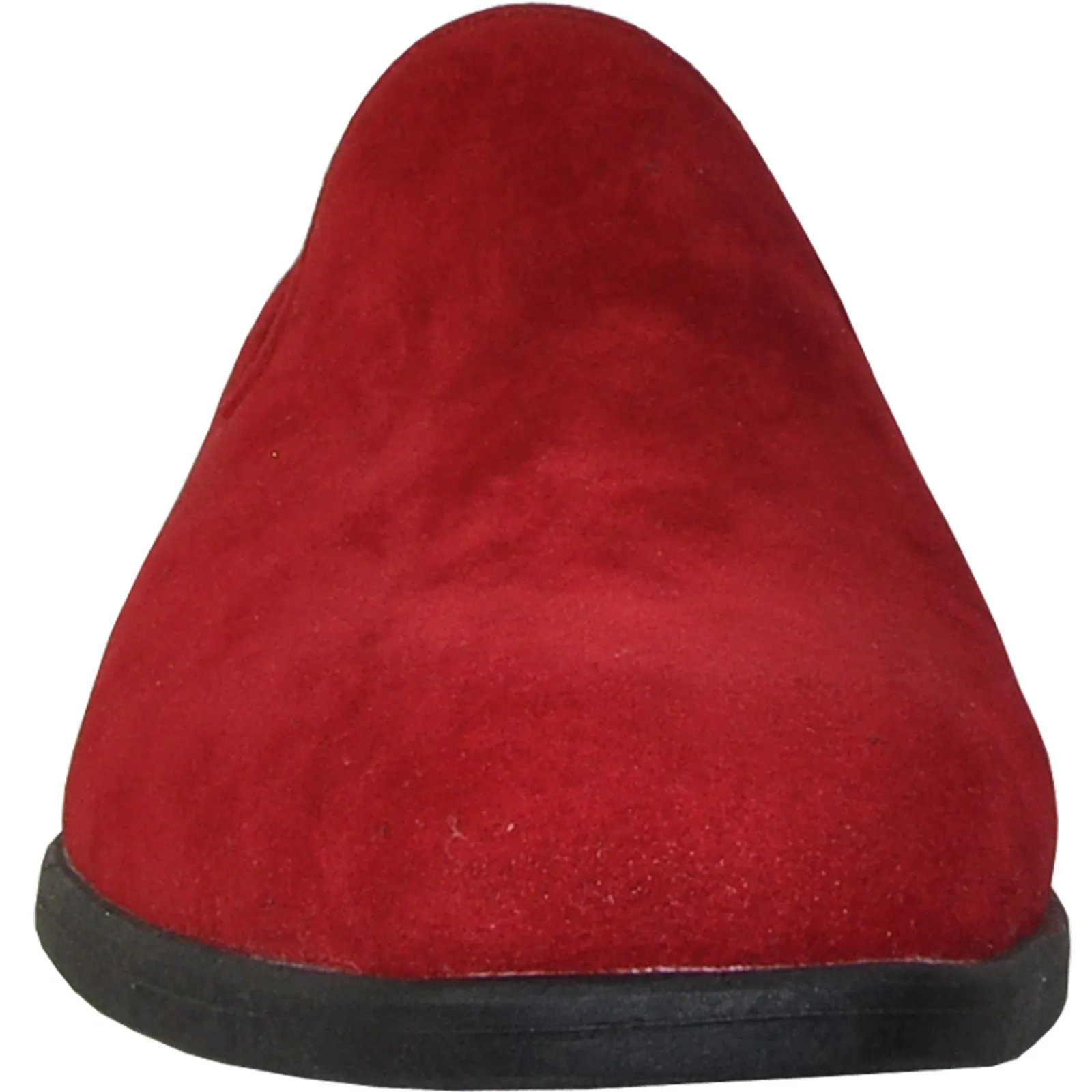 Summer Shoes For Dresses VANGELO Men Dress Shoe KING-5 Loafer Formal Tuxedo for Prom & Wedding Red - Wide Width Available - Ortholite Insole