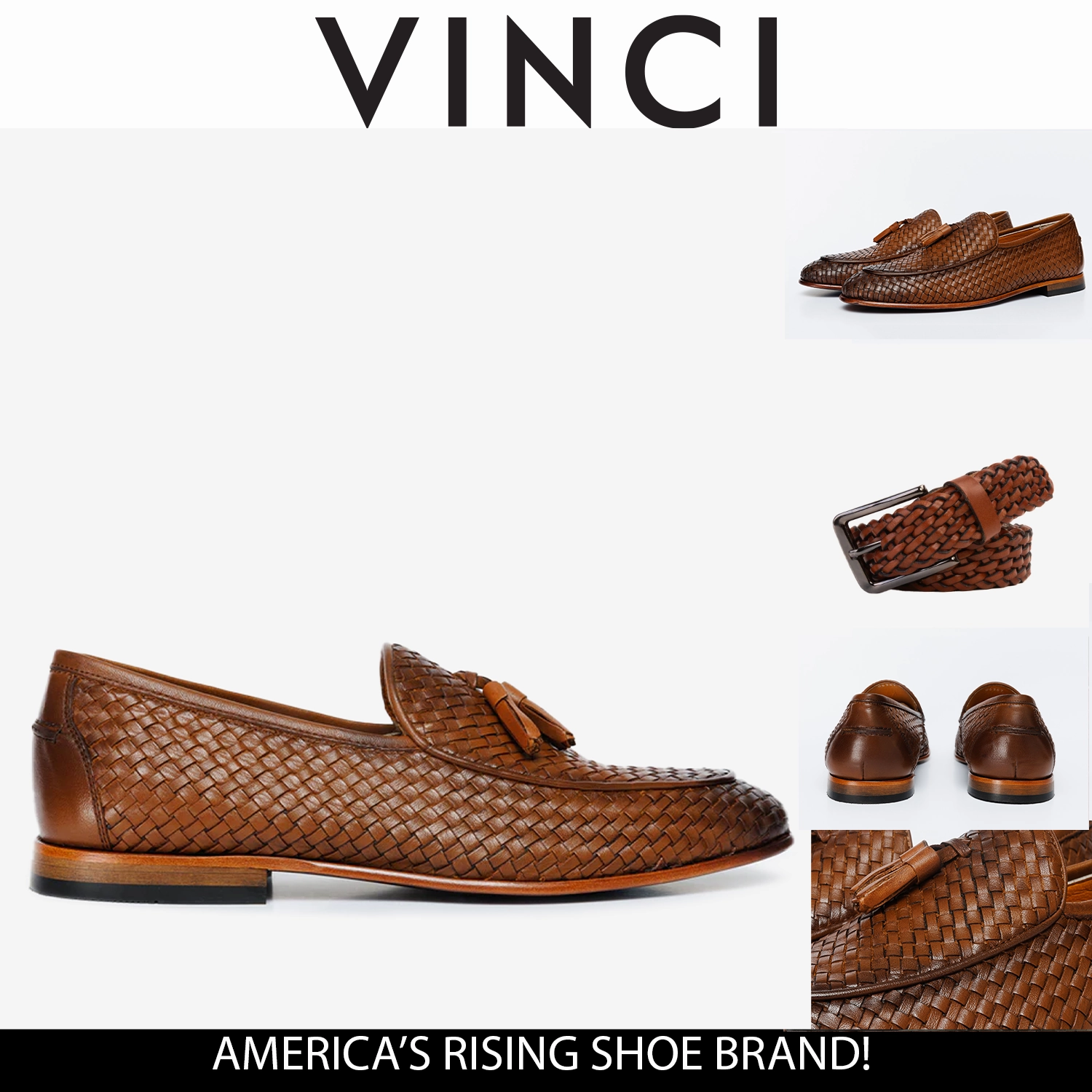 Running Dress Shoes The Mclean Shoe Tan Woven Tassel Loafer Men  Shoe