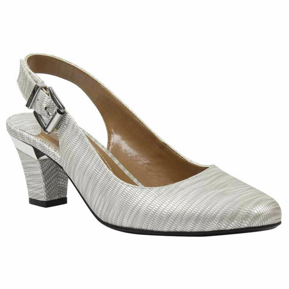 J. Renee Malree Dove Gray Heel (Women's) Shoes To Wear With In Winter