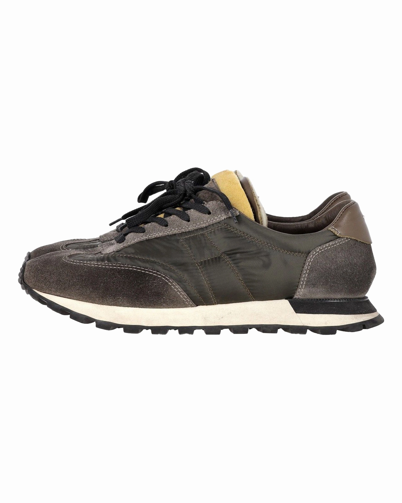 Maison Margiela 22 Retro Runner Sneakers in Brown Suede America's Cup Sneakers