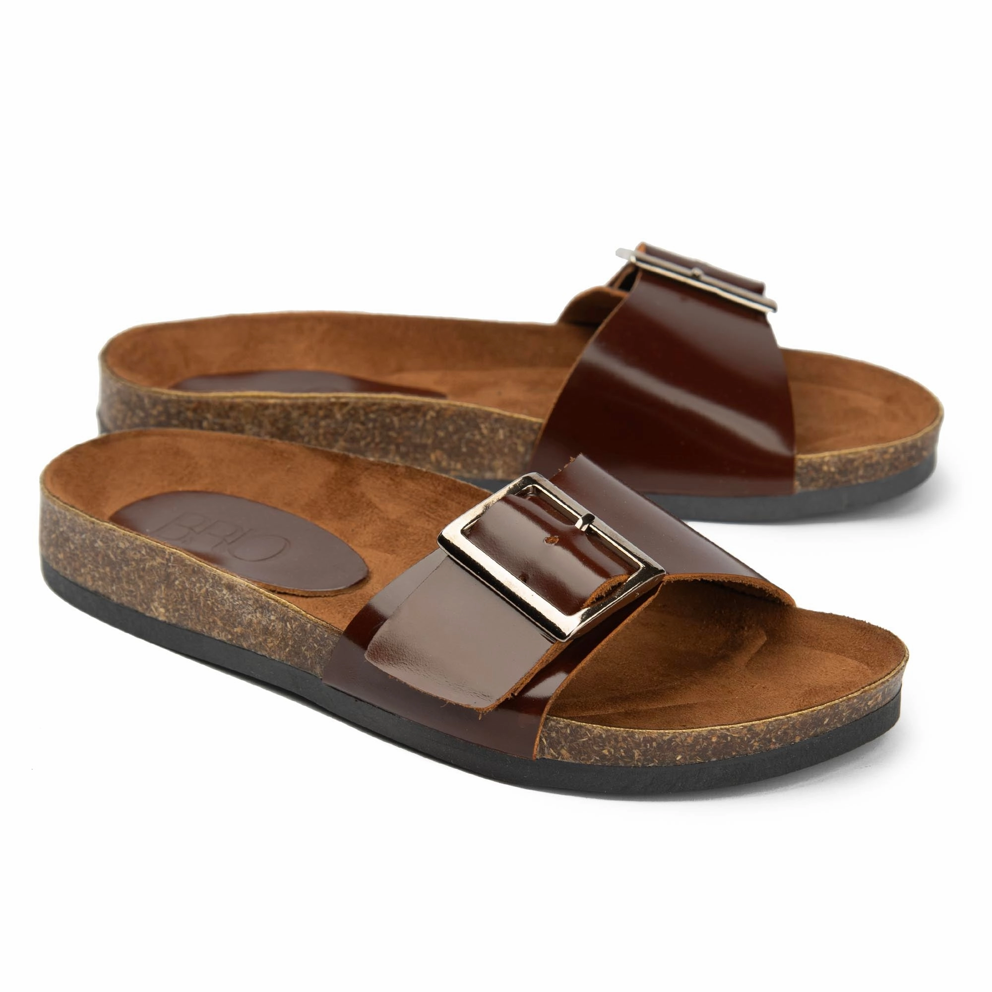 Slippers Voor Sauna Brio Madrid Havan Natural Leather Slippers