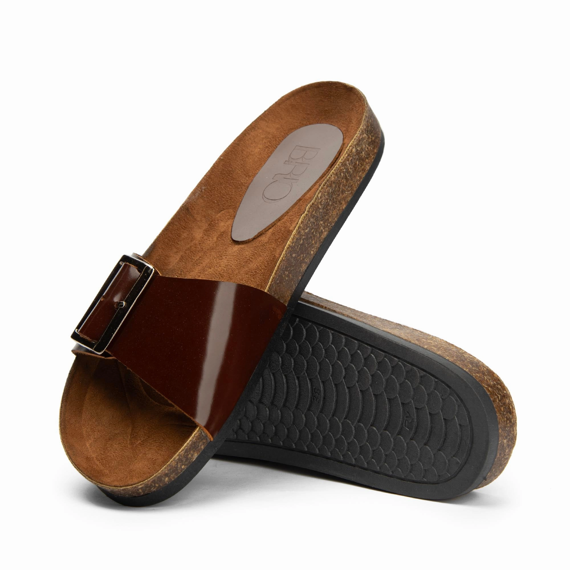 Dude Slippers Brio Madrid Havan Natural Leather Slippers