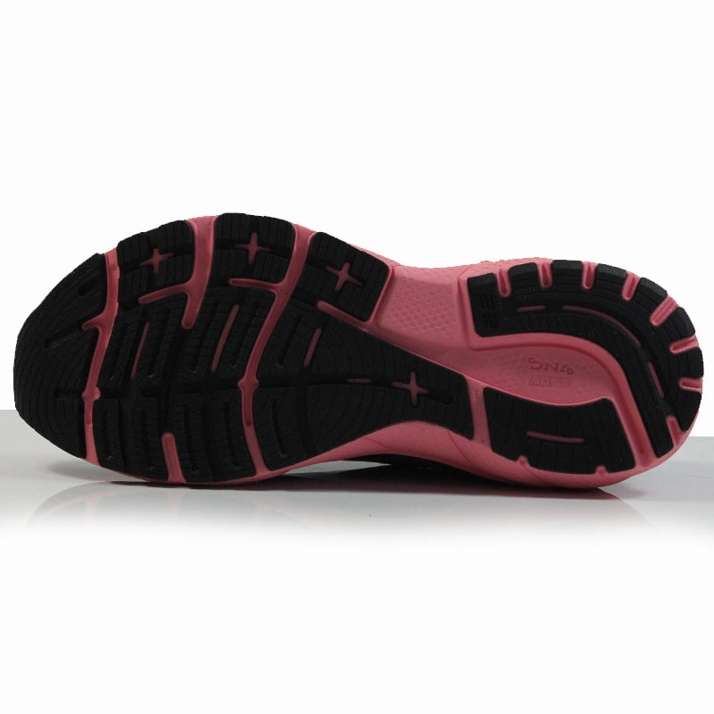 Brooks Adrenaline GTS 22 Women's Running Shoe - Black/Pink Top Treadmill Running Shoes