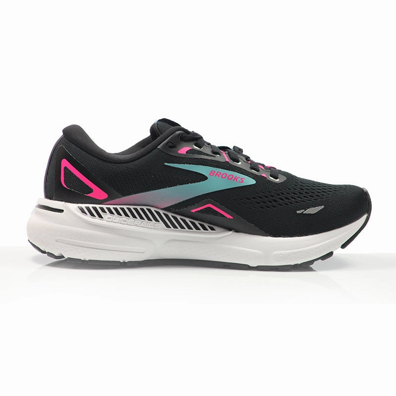 Running Shoes List Brooks Adrenaline GTS 23 GTX Women's Running Shoe - Black/Knockout Pink/Aqua