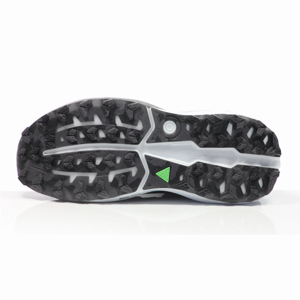 Brooks Caldera 8 Women's Trail Shoe - Black/Blackened Pearl/White 0 Drop Trail Running Shoes