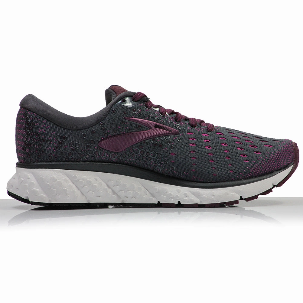 Nyc Running Shoe Store Gait Analysis Berlin Marathon Brooks Glycerin 17 Women's Running Shoe - Ebony/Wild Aster/Fig