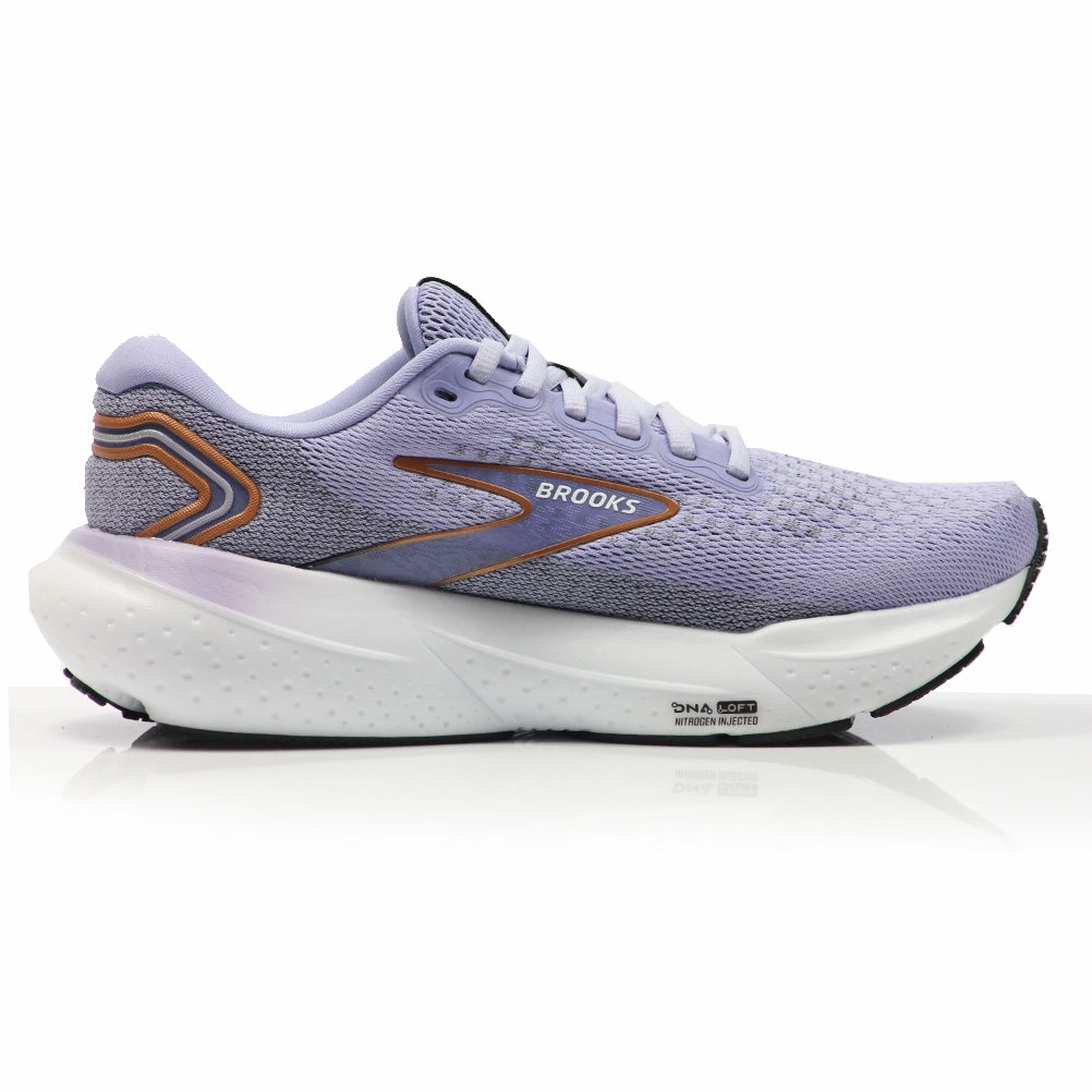 Echelon 9 Running Shoes Brooks Glycerin 21 Women's Running Shoe - Lavender/Black/Copper