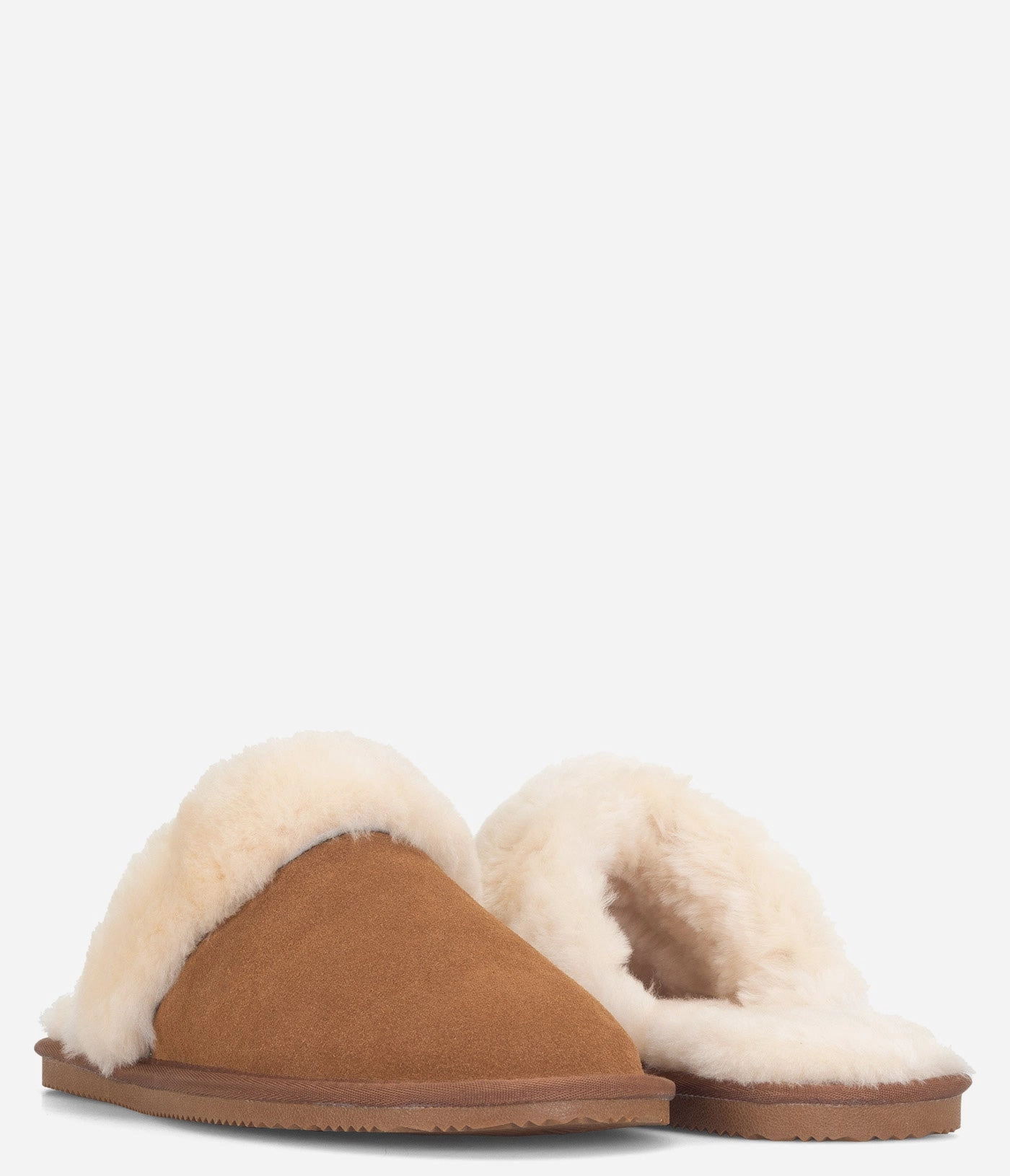 Oversized Slippers Burleigh Plush Scuff Slide Sheepskin Slipper - Women