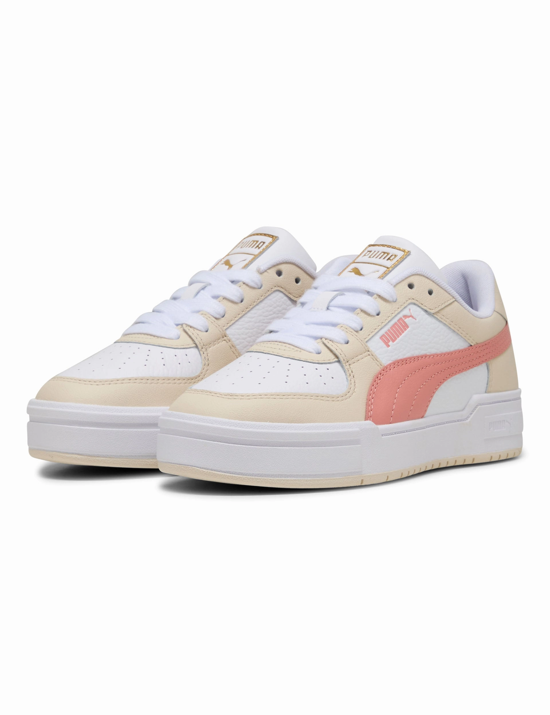 Puma Shoes Foam Sole CA Pro Classic II Sneakers - White/Alpine Snow/Pink Fruit