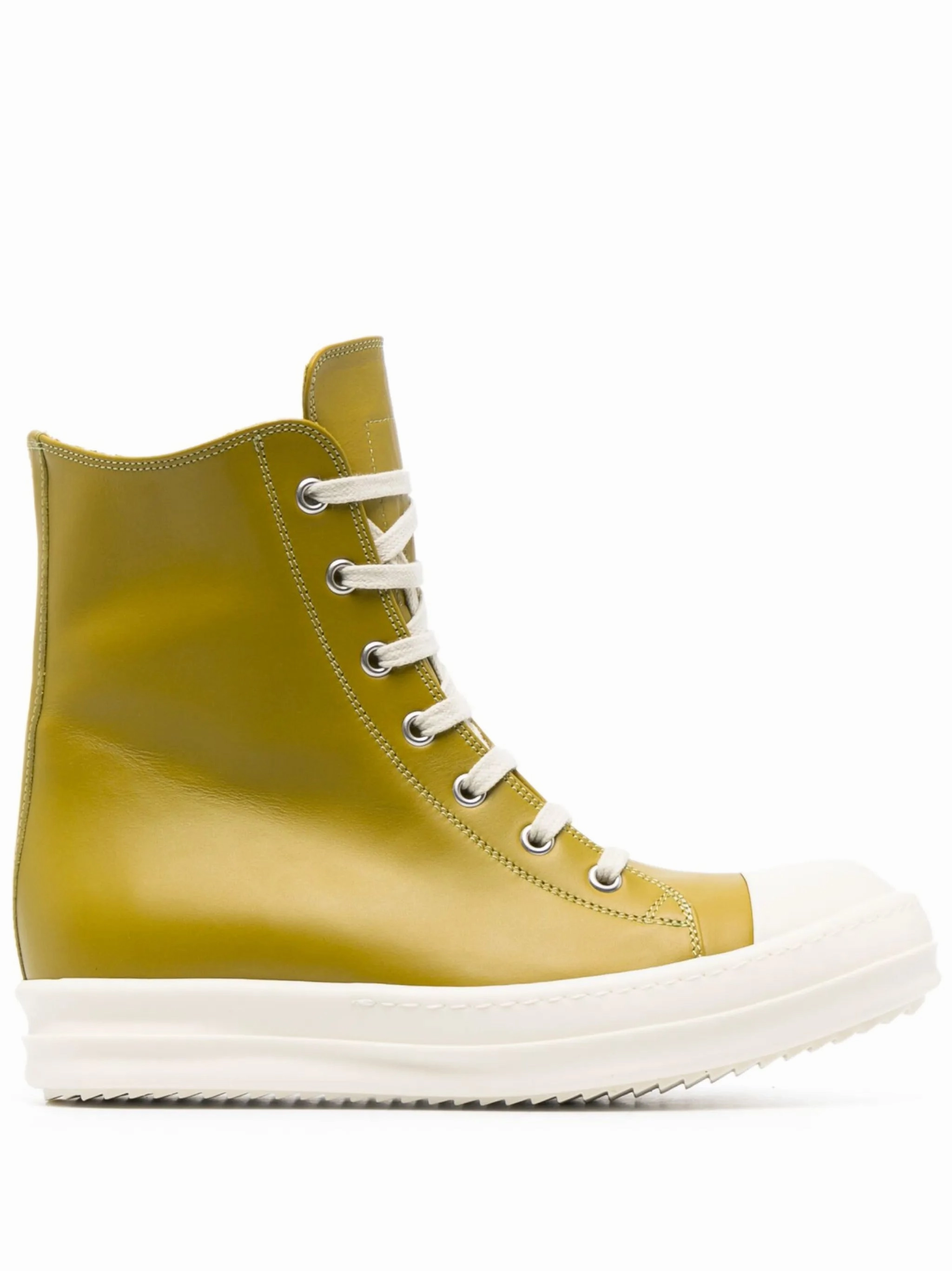 calf-leather lace-up sneakers Best Shoes For Flat Feet With Plantar Fasciitis