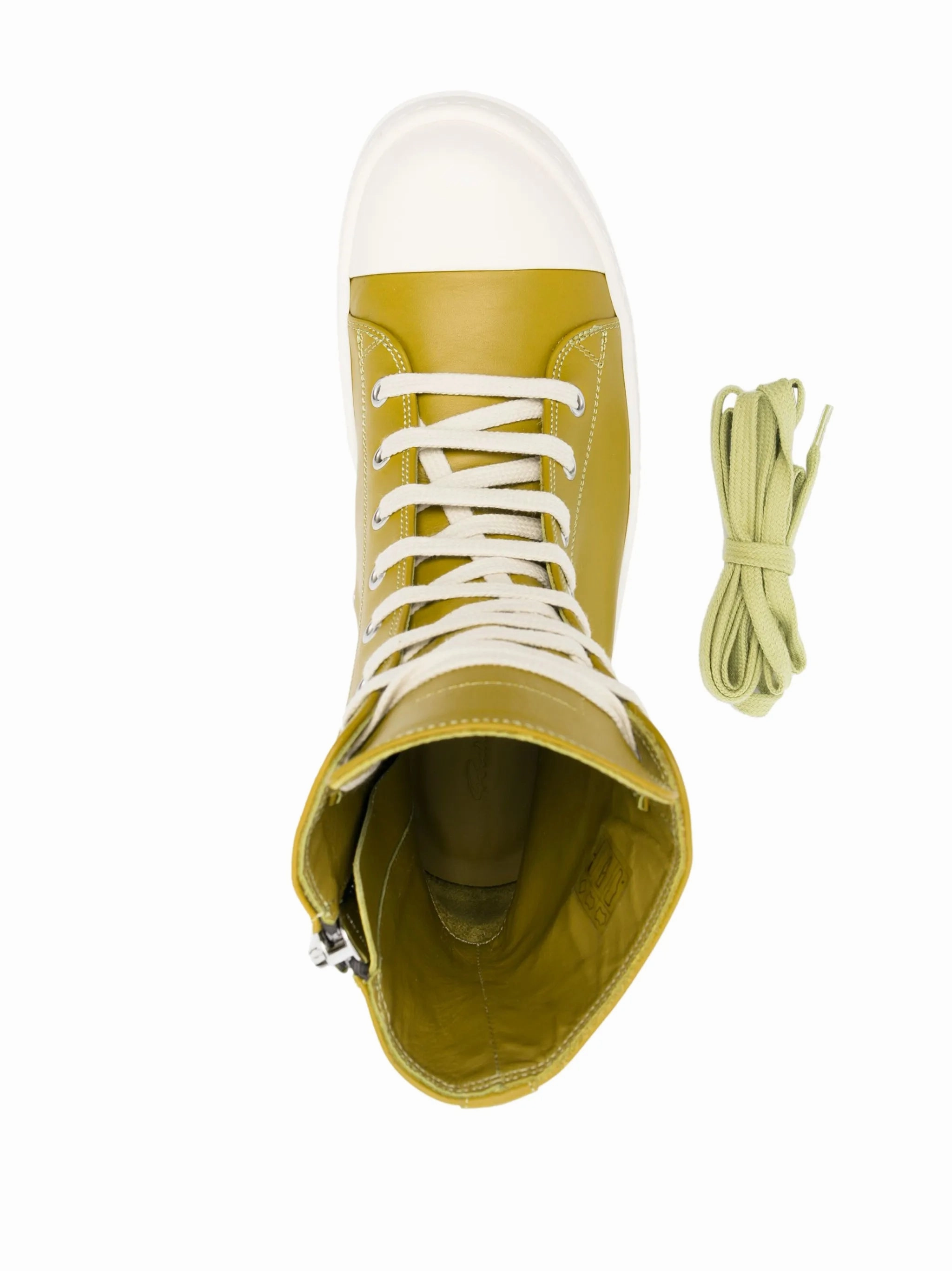 calf-leather lace-up sneakers Best Cheap Running Shoes For Feet