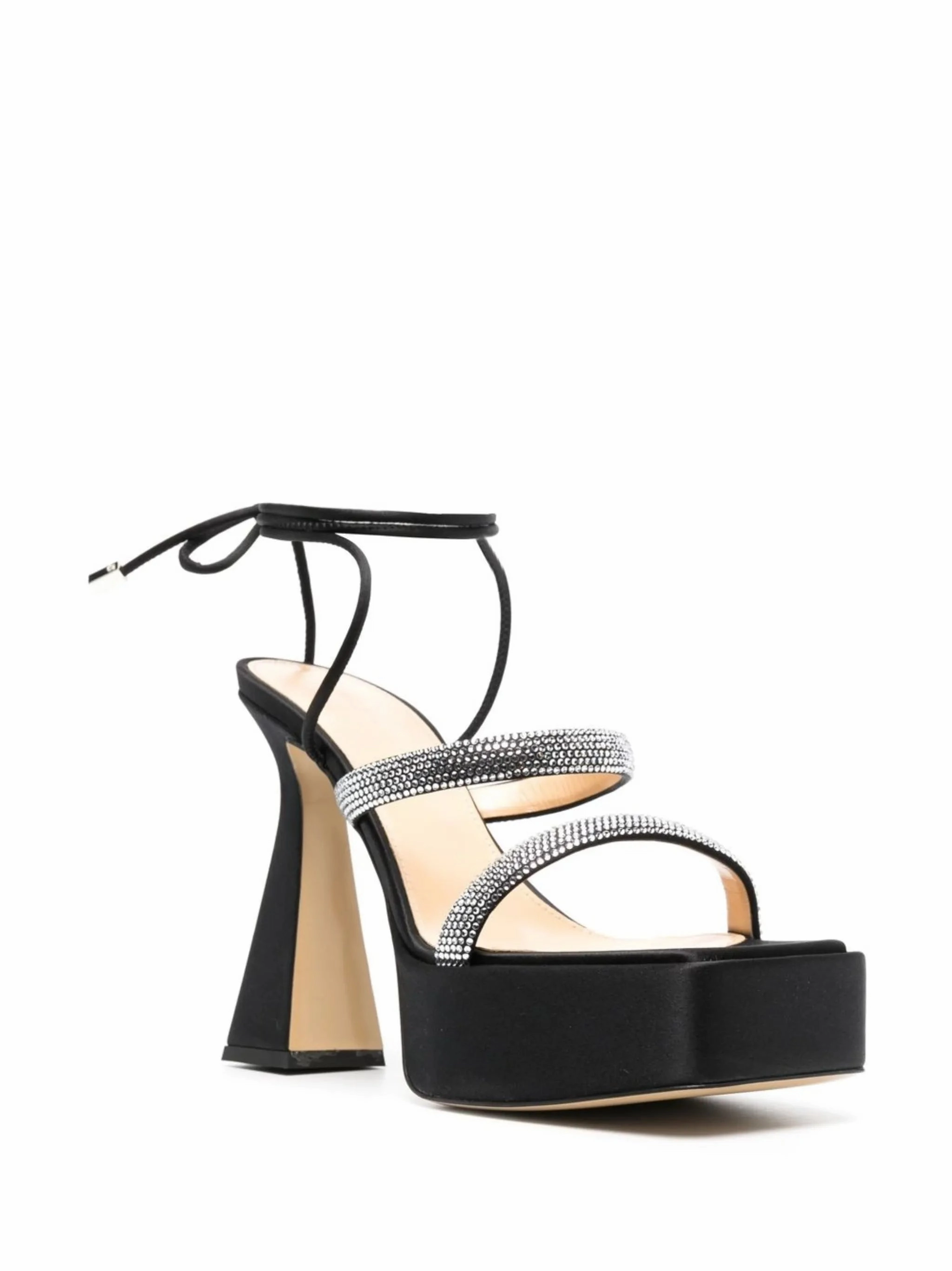 Voya Infinity Sandals calf-leather open-toe platform-heels