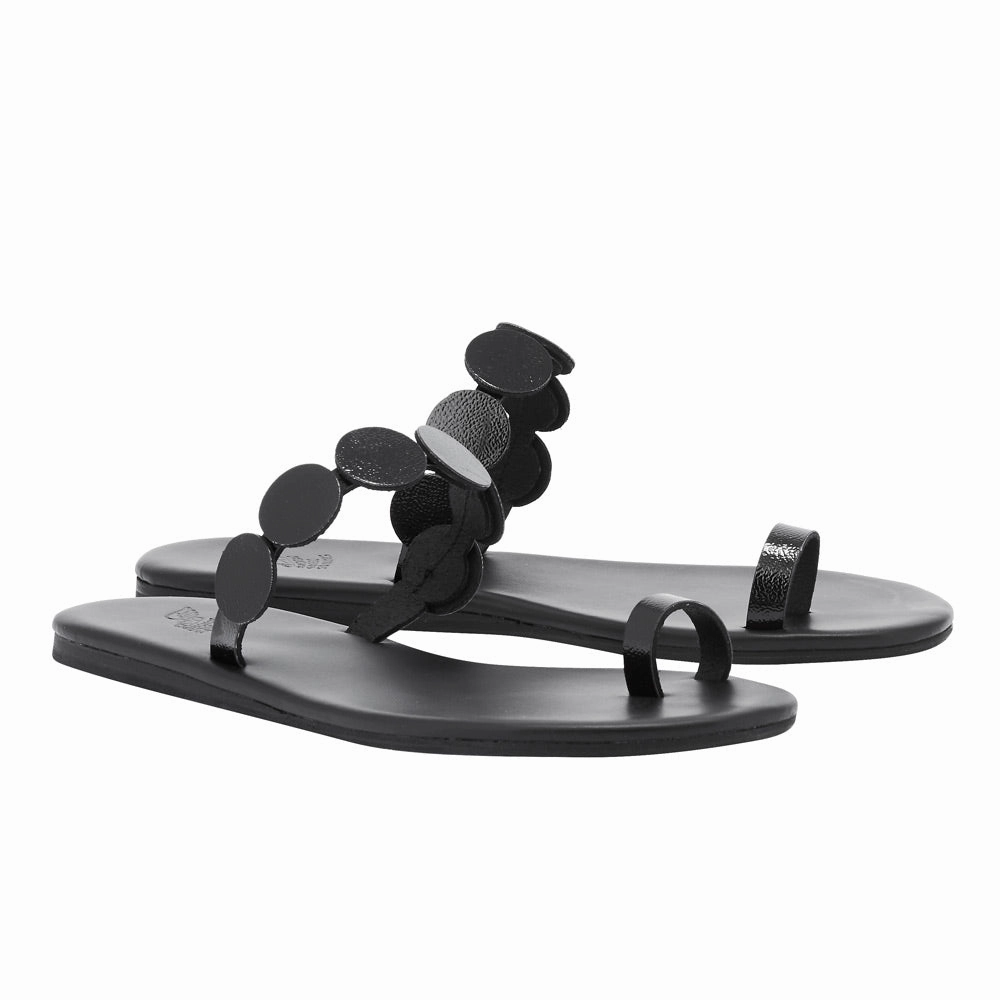 Calisto Black Sandals Royal Bahamian Bahamas